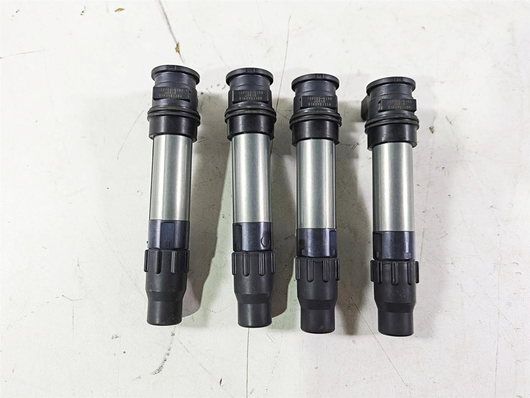 2008 Honda CBR1000RR SC59 Denso Ignition Coil Set 32102-MFL-000 30700-MFL-003 - Image 9