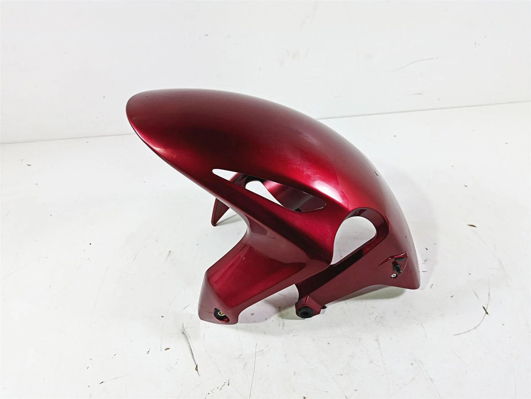 2008 Honda CBR1000RR SC59 Front Fender Candy Glory Red-U R101CU 61100-MFL-000 - Image 3