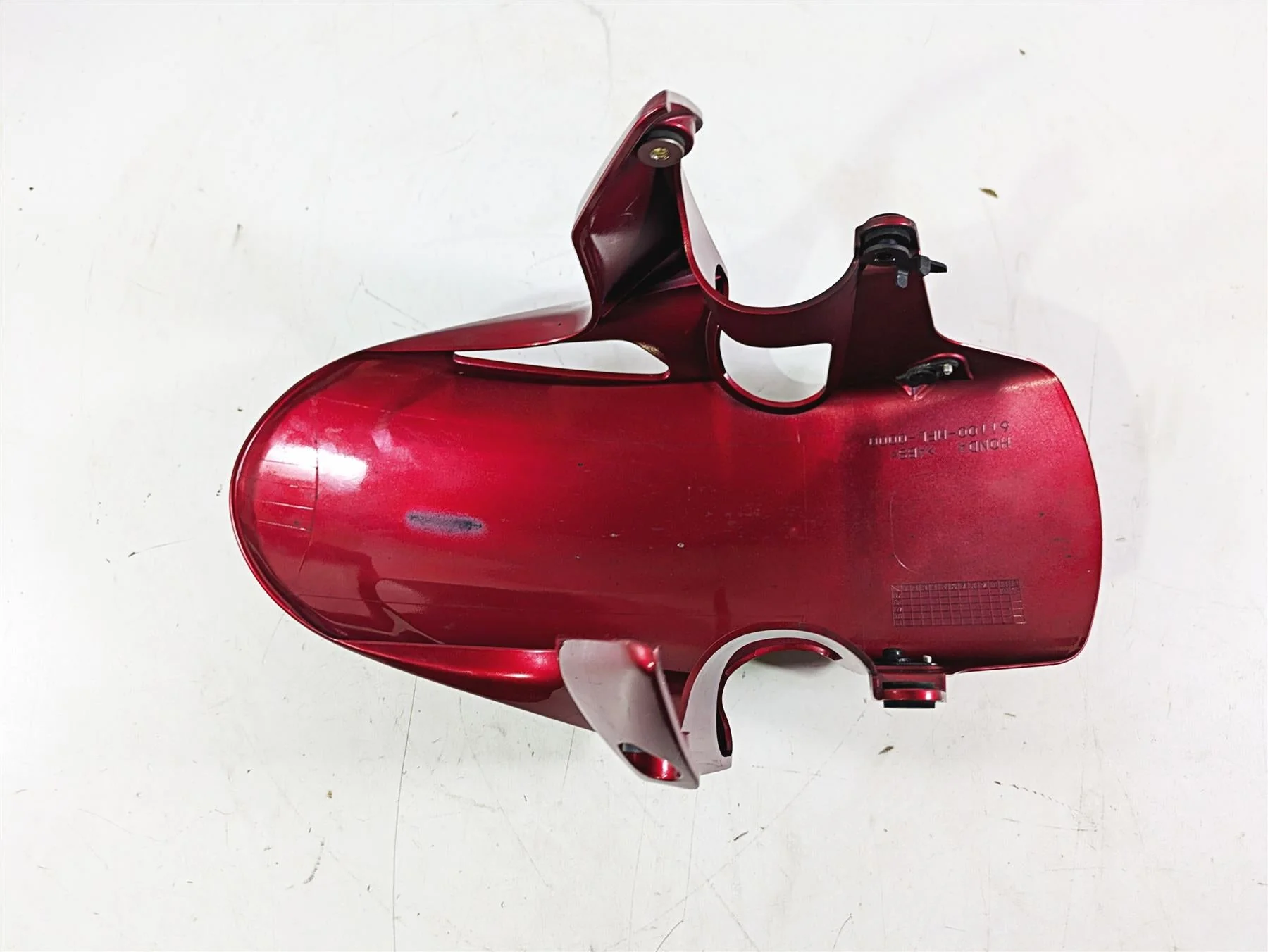 2008 Honda CBR1000RR SC59 Front Fender Candy Glory Red-U R101CU 61100-MFL-000 - Image 9