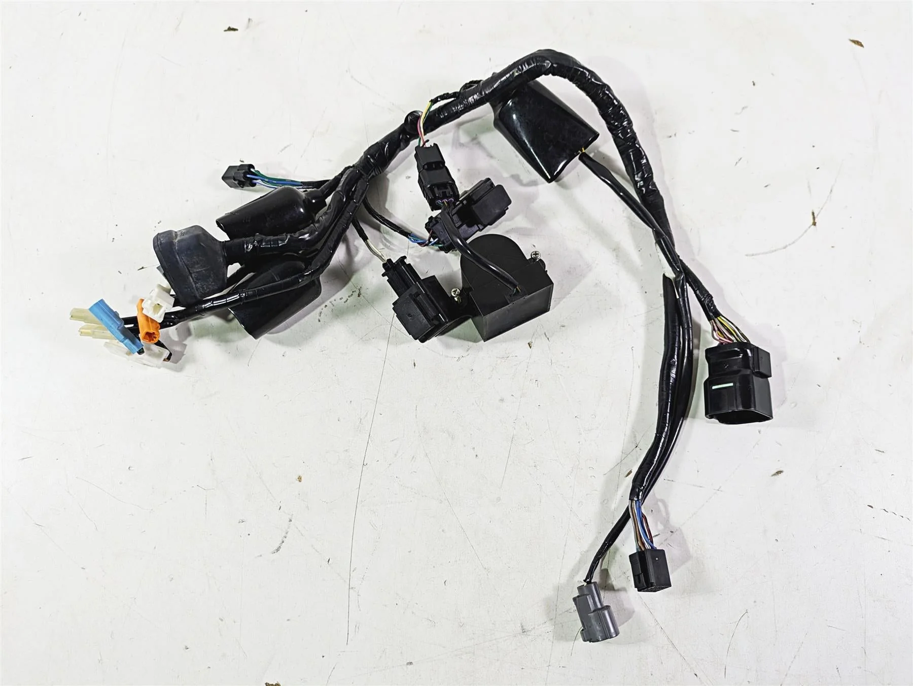 2008 Honda CBR1000RR SC59 Front Gauges Wiring & Fall Sensor 32103-MFL-670
