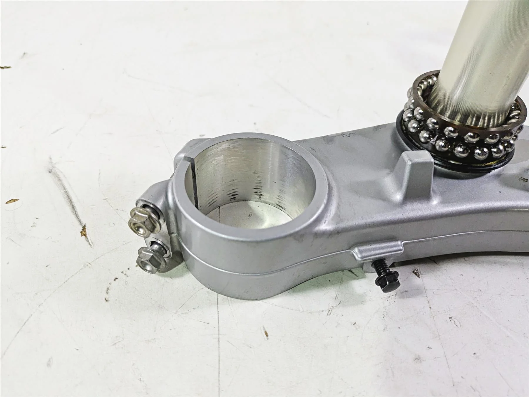 2008 Honda CBR1000RR SC59 Upper Lower Triple Tree Set 53300-MFL-000 - Image 8