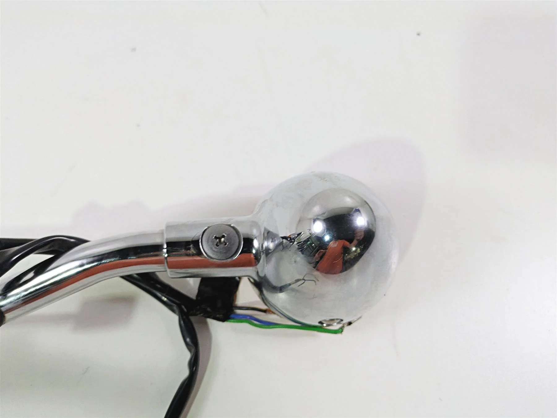 2008 Kawasaki VN1600 Vulcan Nomad Front Blinker & Mount Bracket Set 23051-0001 - Image 10