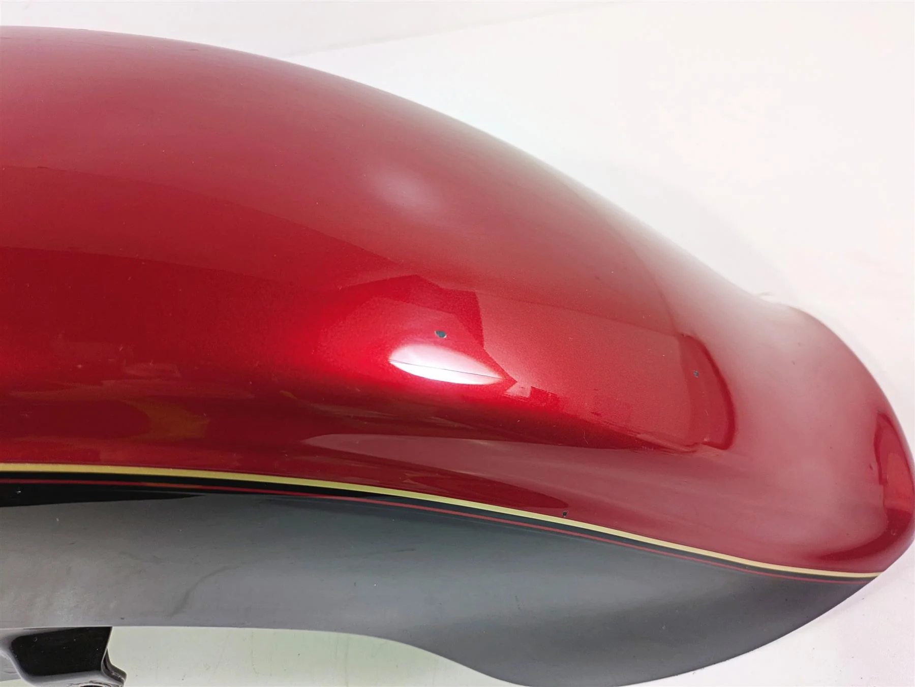 2008 Kawasaki VN1600 Vulcan Nomad Front Fender 35040-0012-17K - Image 6