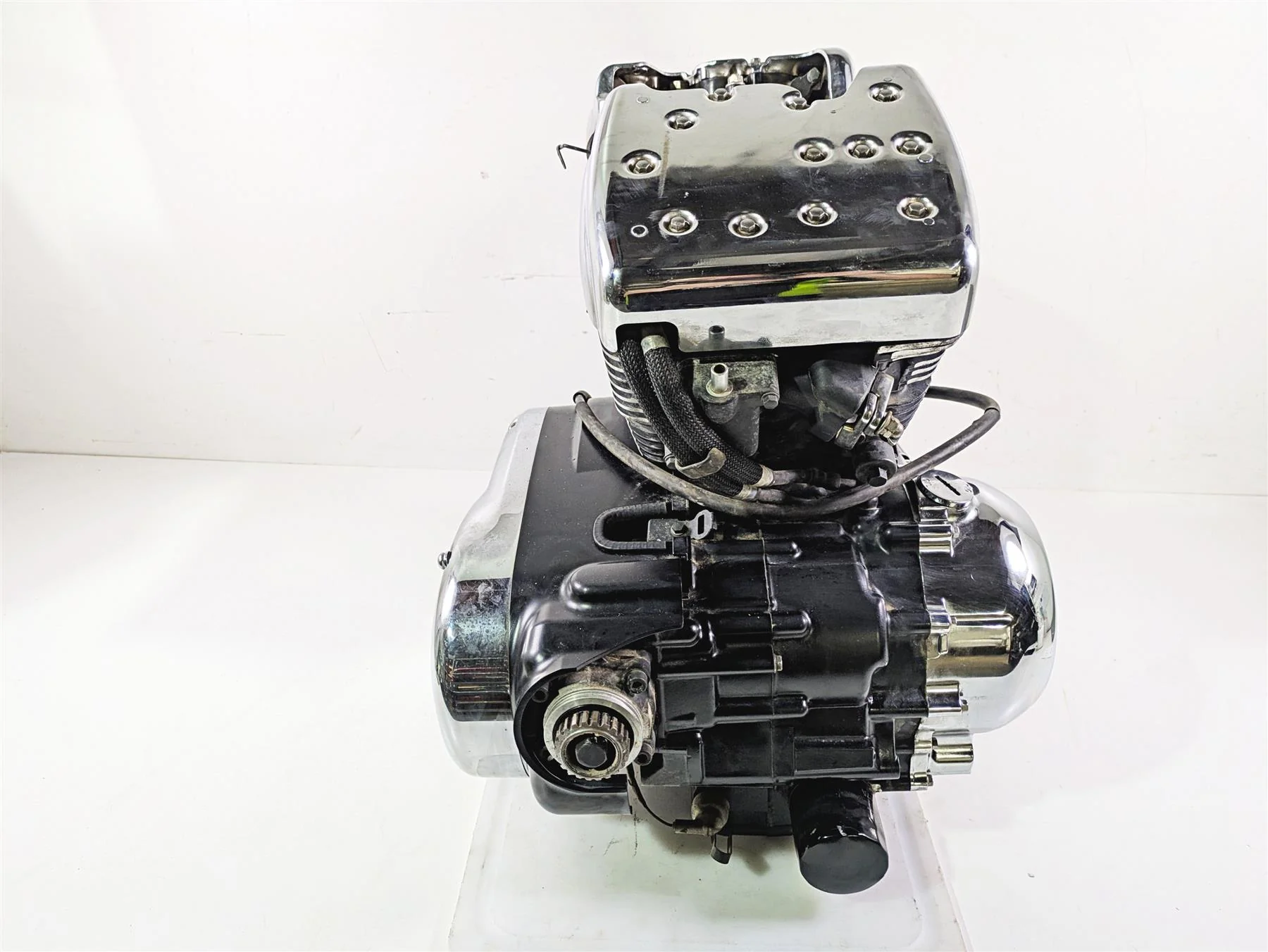 2008 Kawasaki VN1600 Vulcan Nomad Running Engine Motor 29k - Video 14001-5394 - Image 5