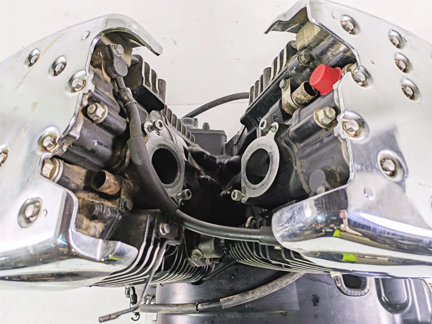 2008 Kawasaki VN1600 Vulcan Nomad Running Engine Motor 29k - Video 14001-5394 - Image 8
