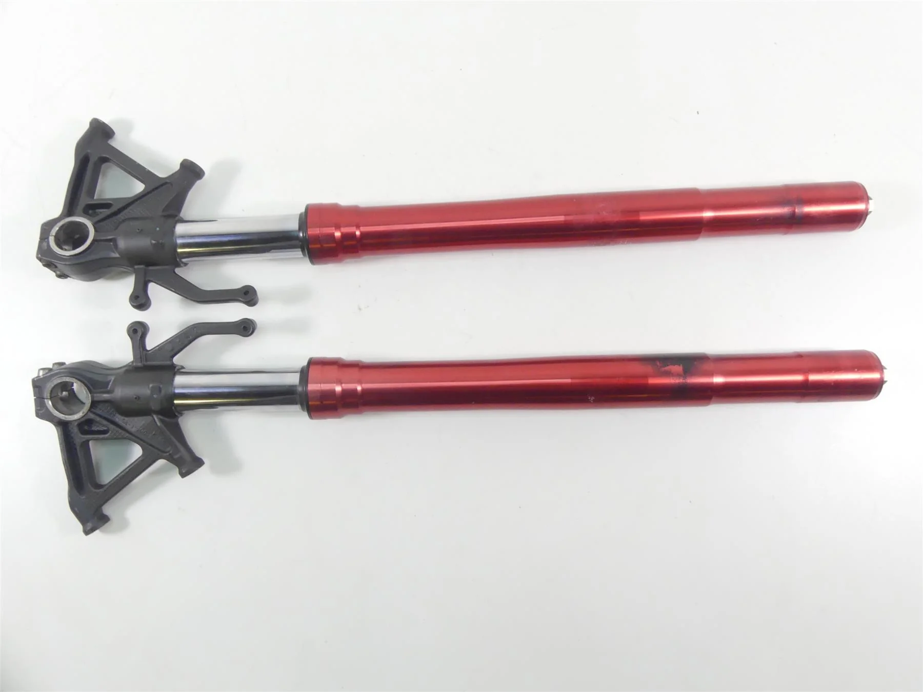 2008 Kawasaki ZX6R ZX6 R Ninja Straight Front Fork Leg Set -Read 44071-5038 - Image 4