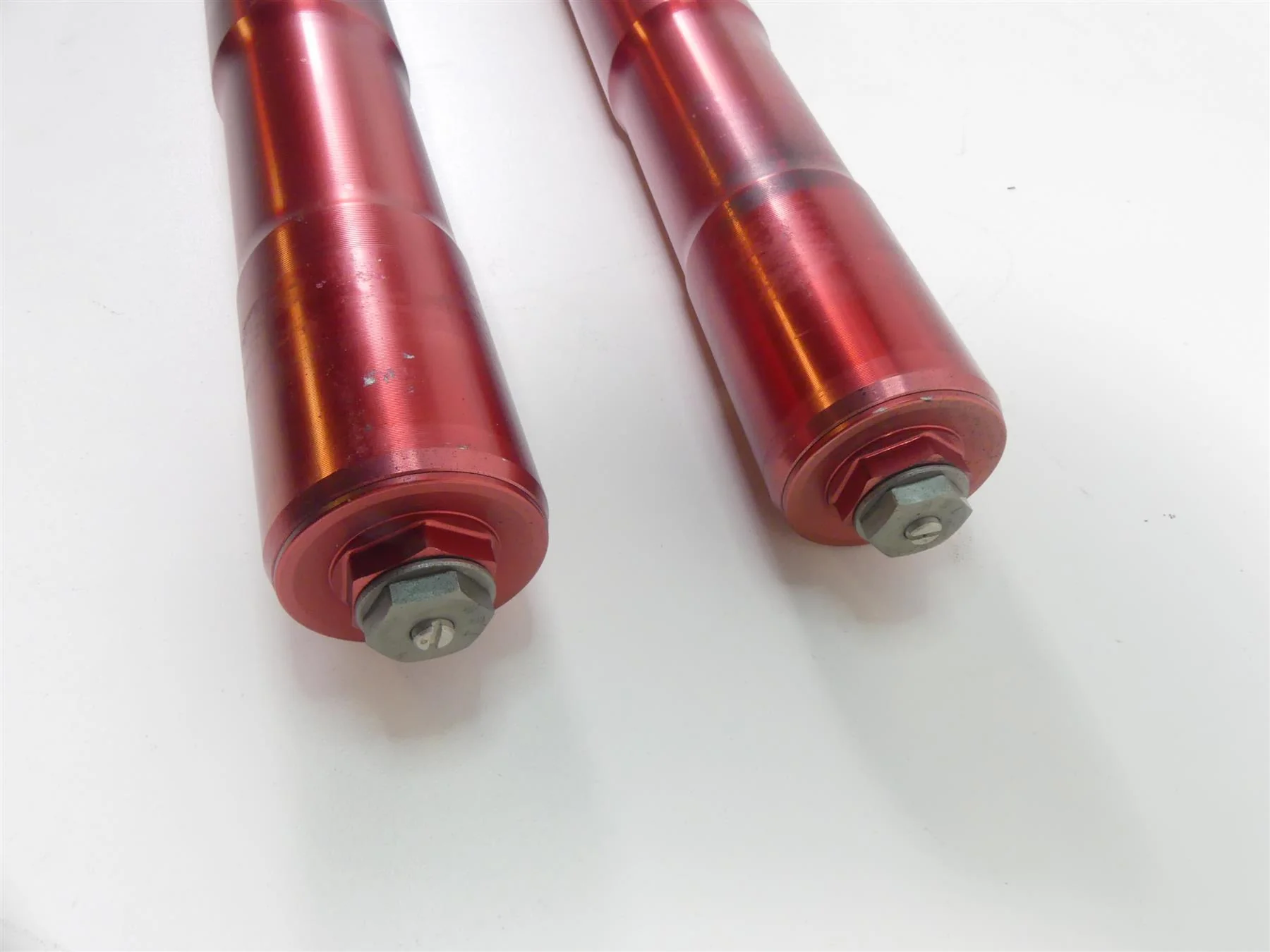 2008 Kawasaki ZX6R ZX6 R Ninja Straight Front Fork Leg Set -Read 44071-5038 - Image 5