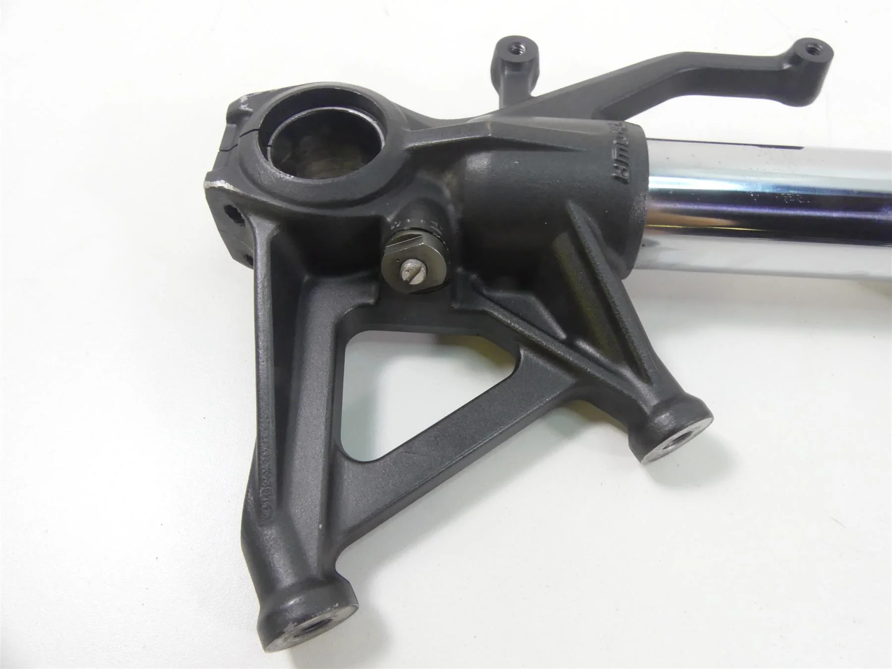 2008 Kawasaki ZX6R ZX6 R Ninja Straight Front Fork Leg Set -Read 44071-5038 - Image 9