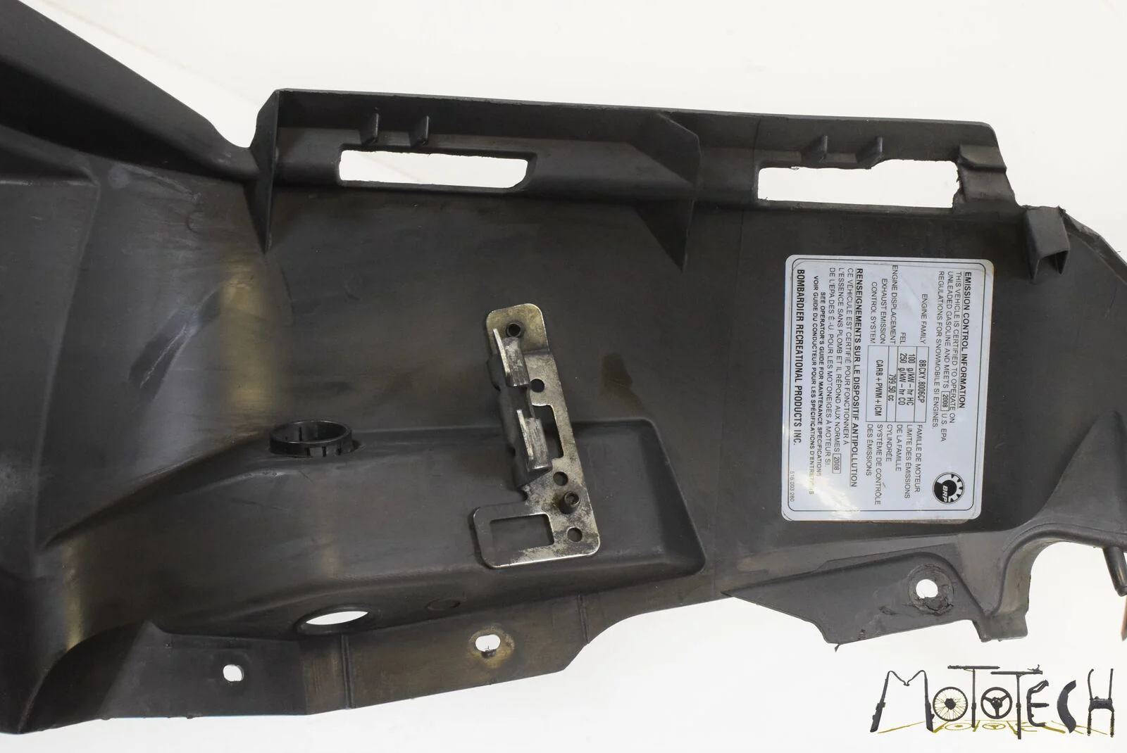 2008 SKI-DOO SUMMIT 800R 800 PTEK Left Foot Guard Fairing Cover Panel 502006832 - Image 6