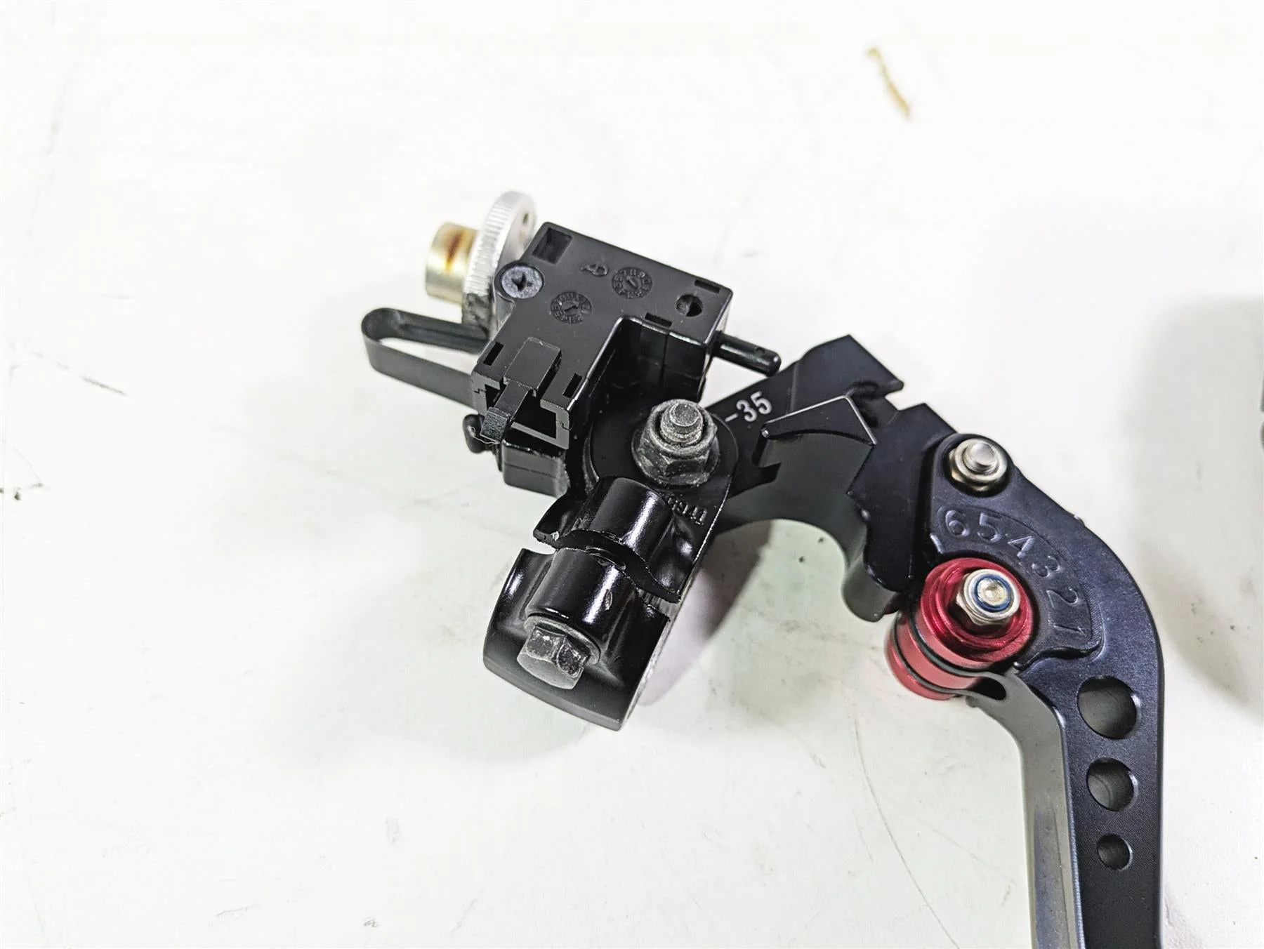2008 Suzuki GSXR600 Clutch Perch & Both Aftermarket Adjustable Short Levers - Image 8