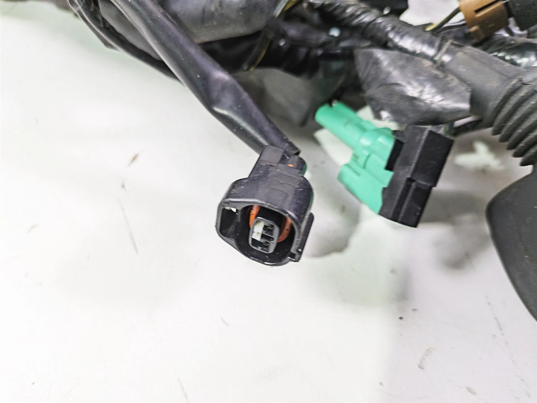 2008 Suzuki GSXR600 Main & Front Wiring Harness Loom No Cuts 36610-37H31 - Image 10