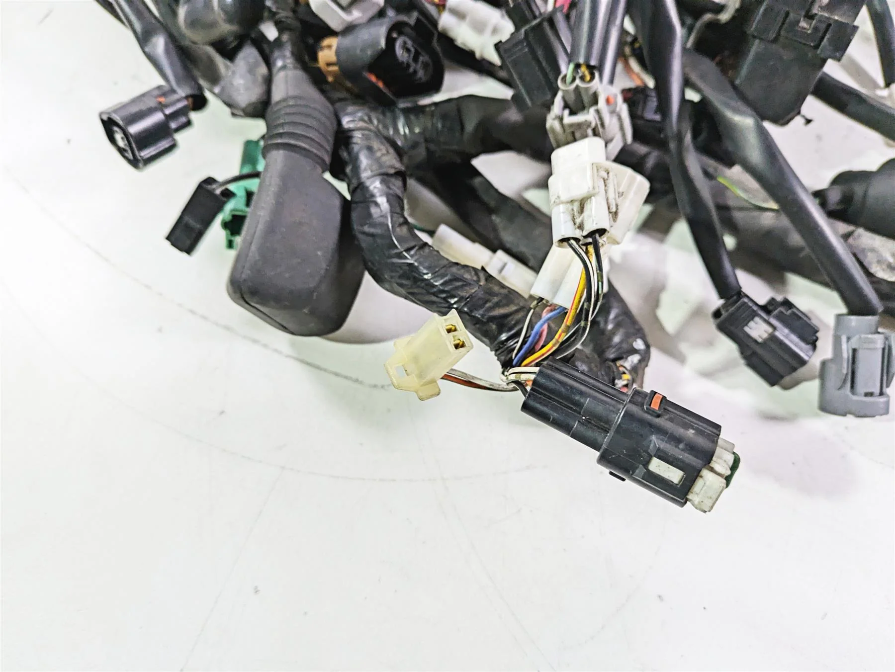 2008 Suzuki GSXR600 Main & Front Wiring Harness Loom No Cuts 36610-37H31 - Image 12