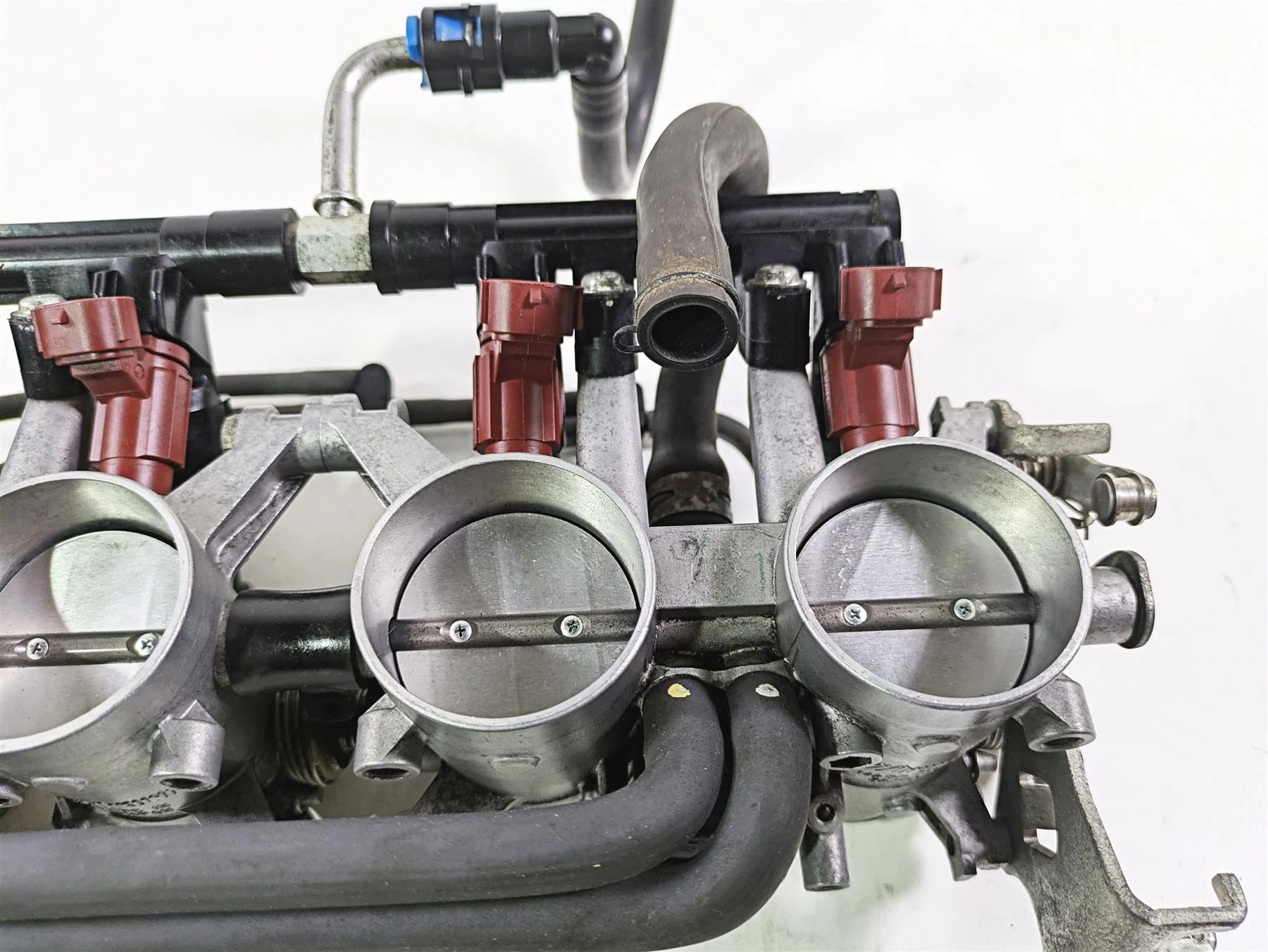 2008 Suzuki GSXR600 Mikuni Throttle Bodies Body Set 14K Tested 3406-37H01 - Image 6