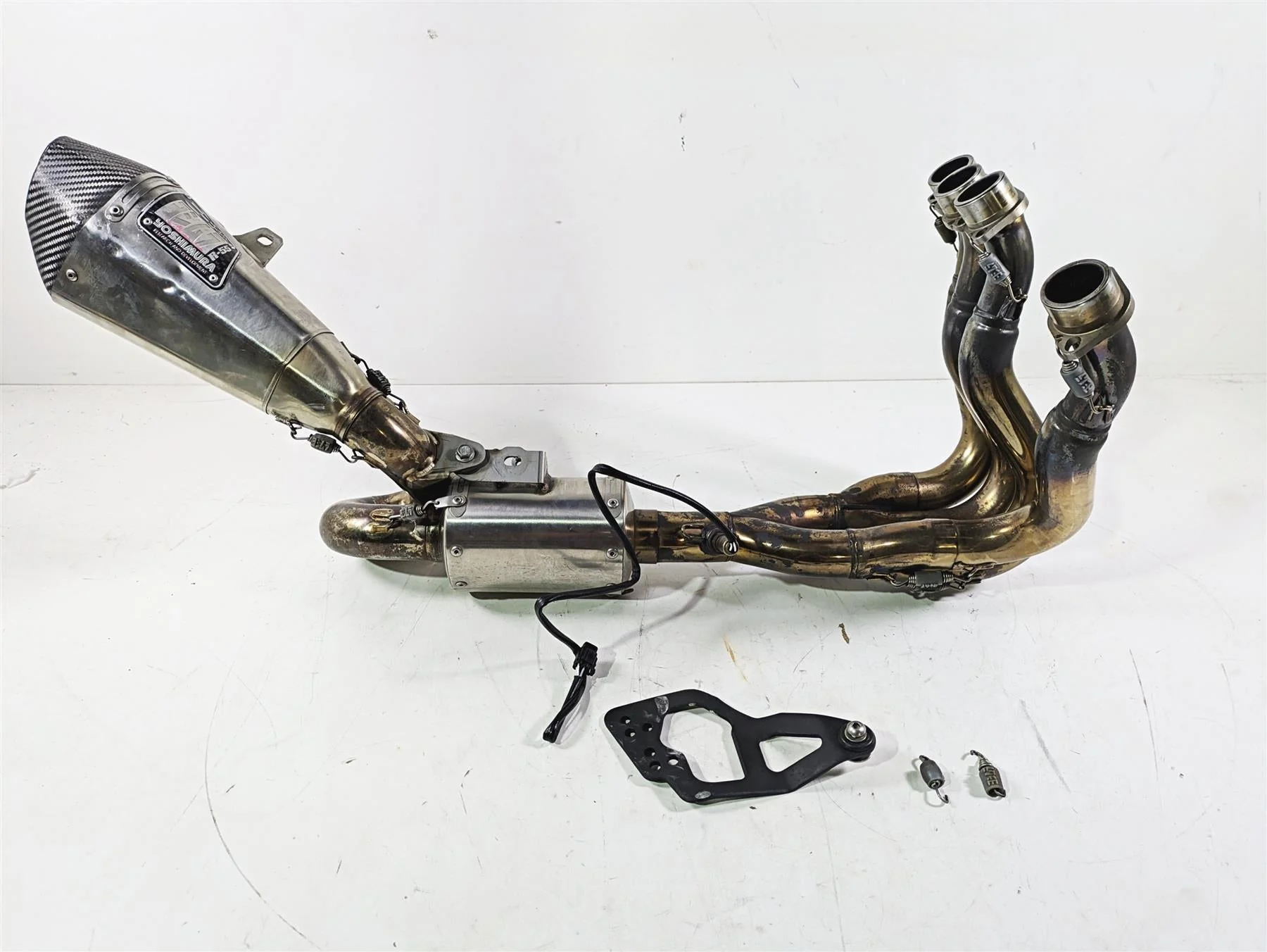 2008 Suzuki GSXR600 Yoshimura Full Header Muffler Exhaust System Set R55 R-55