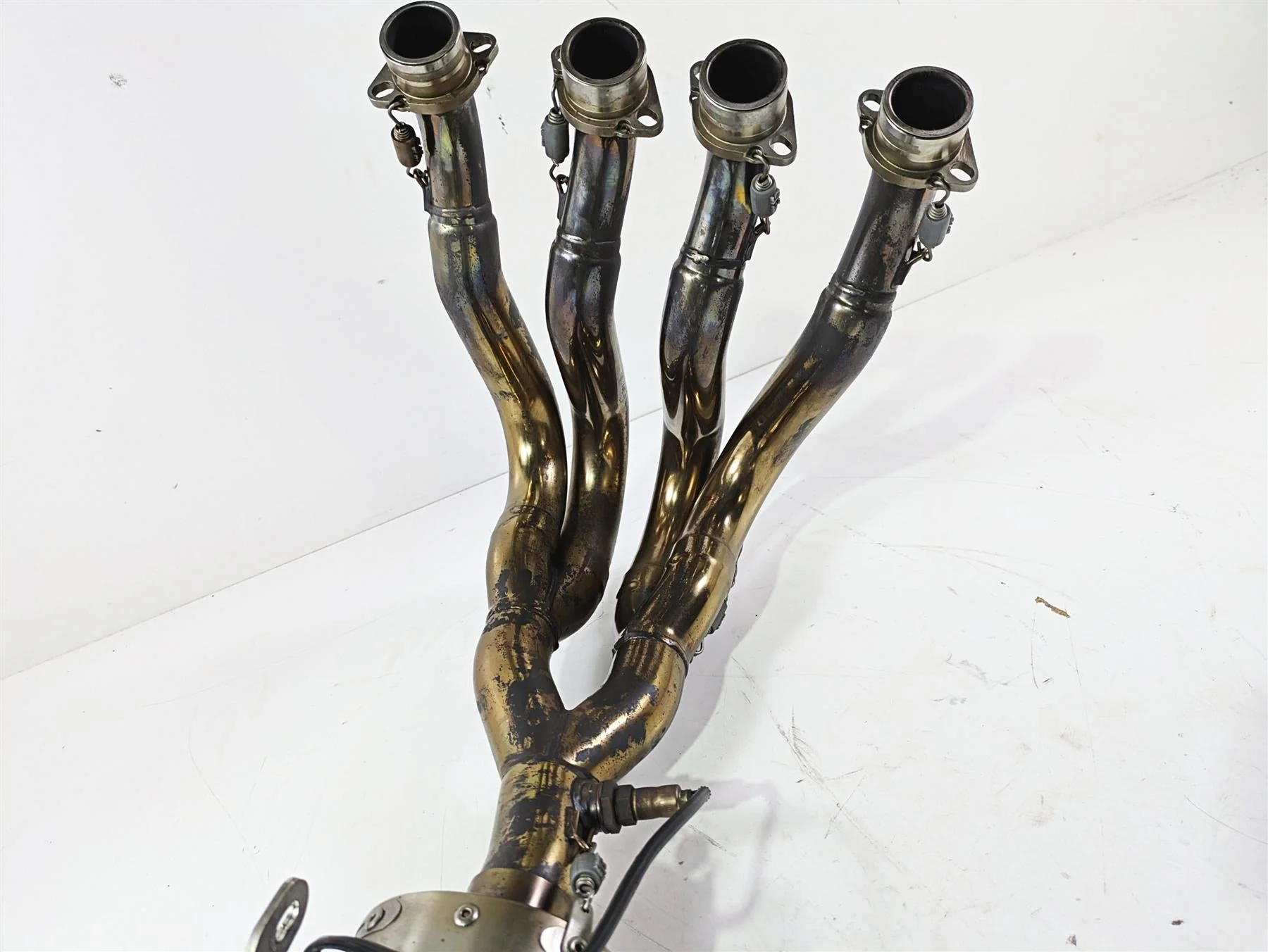 2008 Suzuki GSXR600 Yoshimura Full Header Muffler Exhaust System Set R55 R-55 - Image 12