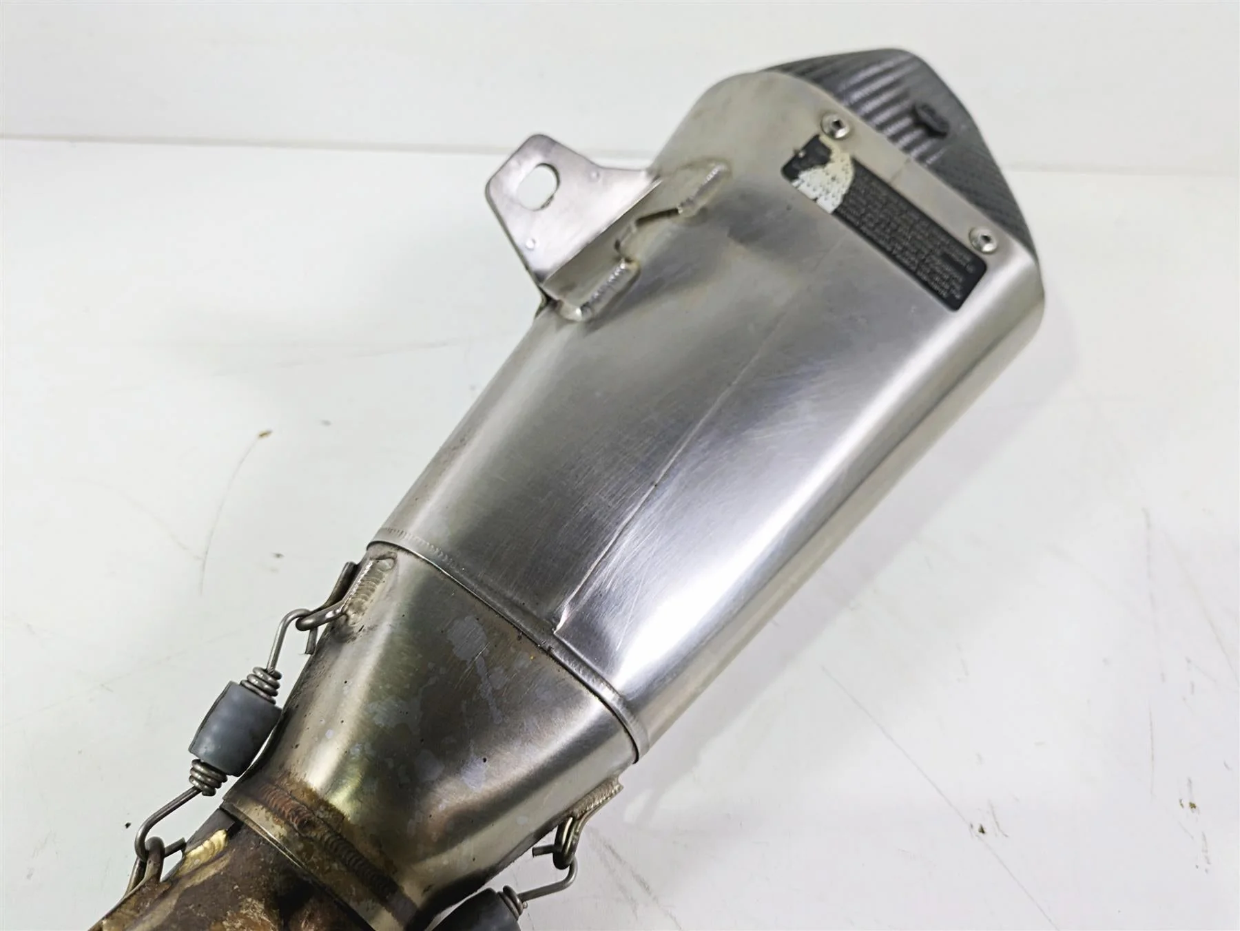 2008 Suzuki GSXR600 Yoshimura Full Header Muffler Exhaust System Set R55 R-55 - Image 8