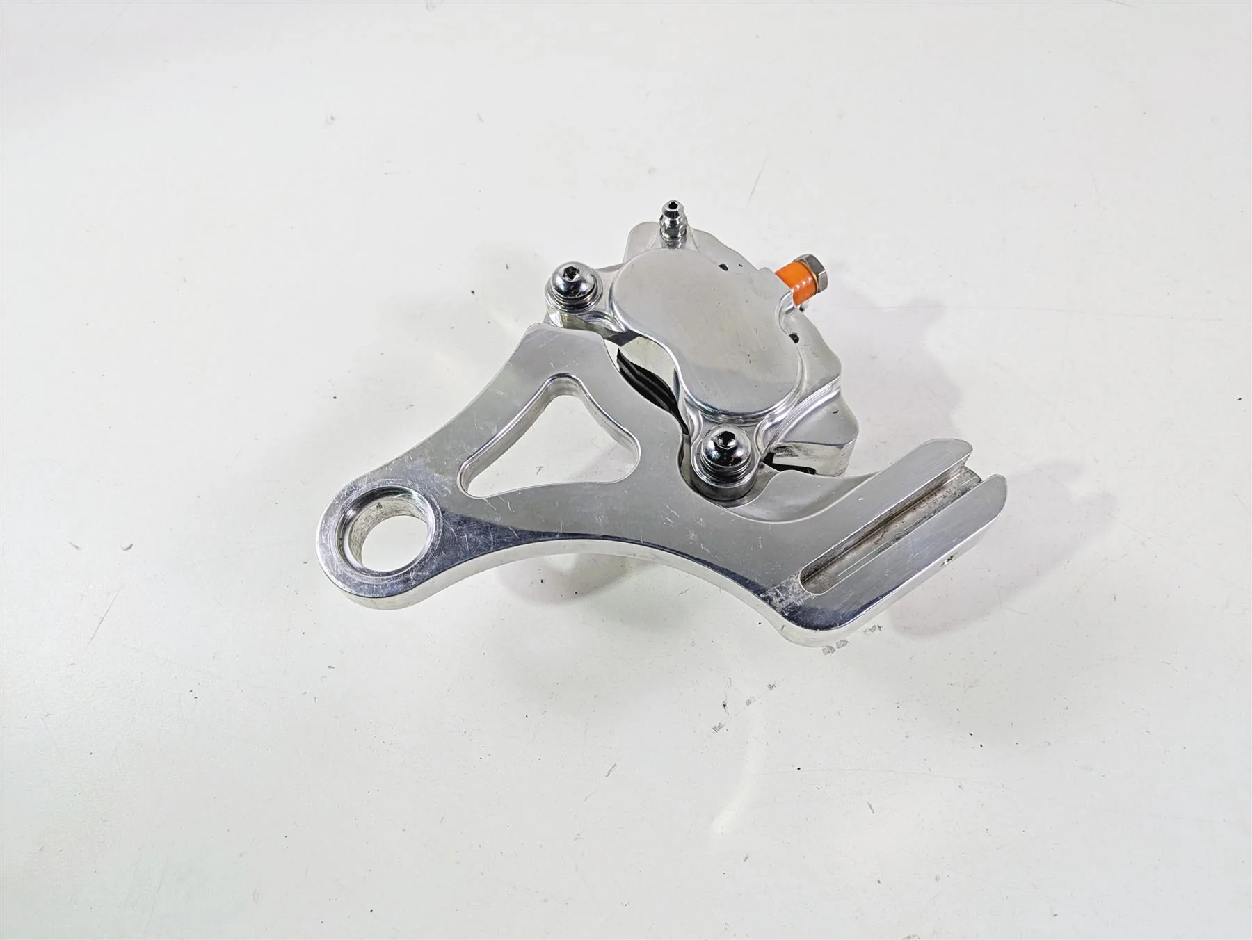 2008 Ultima Motorcycles Fat Bastard 4 Piston Rear Brake Caliper & Mount - Image 12