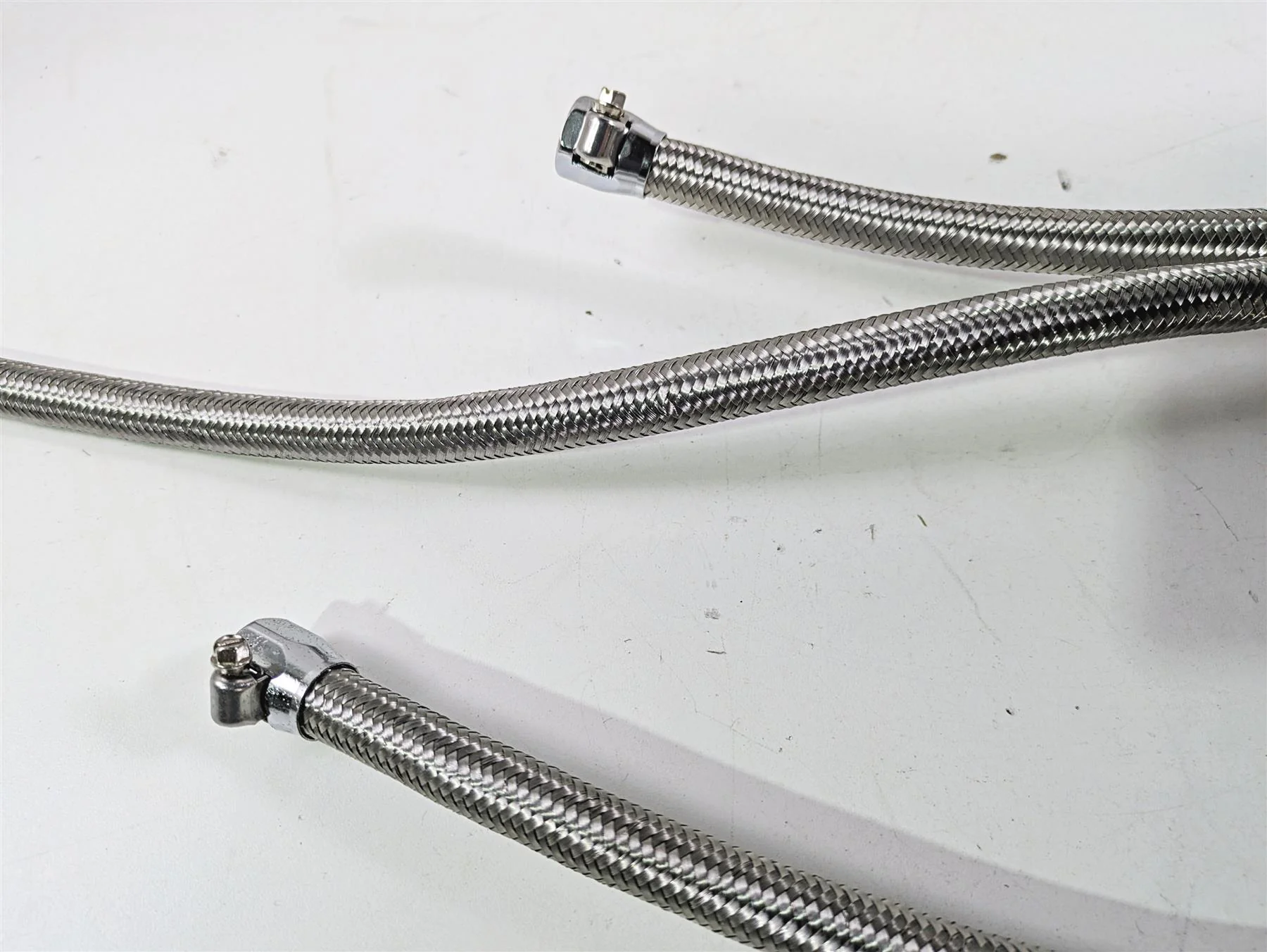 2008 Ultima Motorcycles Fat Bastard Chrome Oil Tank Reservoir & Lines - Image 8