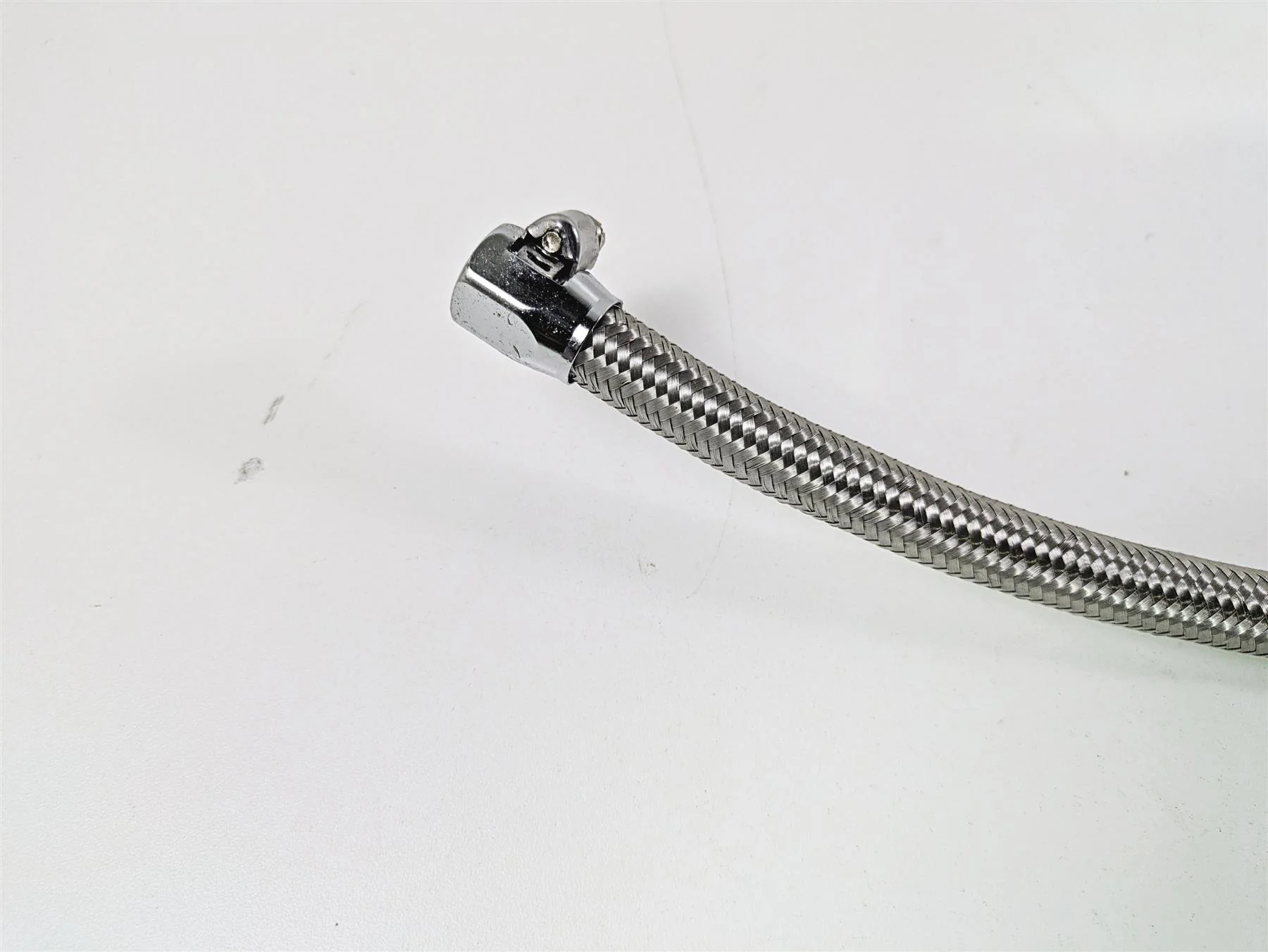 2008 Ultima Motorcycles Fat Bastard Chrome Oil Tank Reservoir & Lines - Image 9