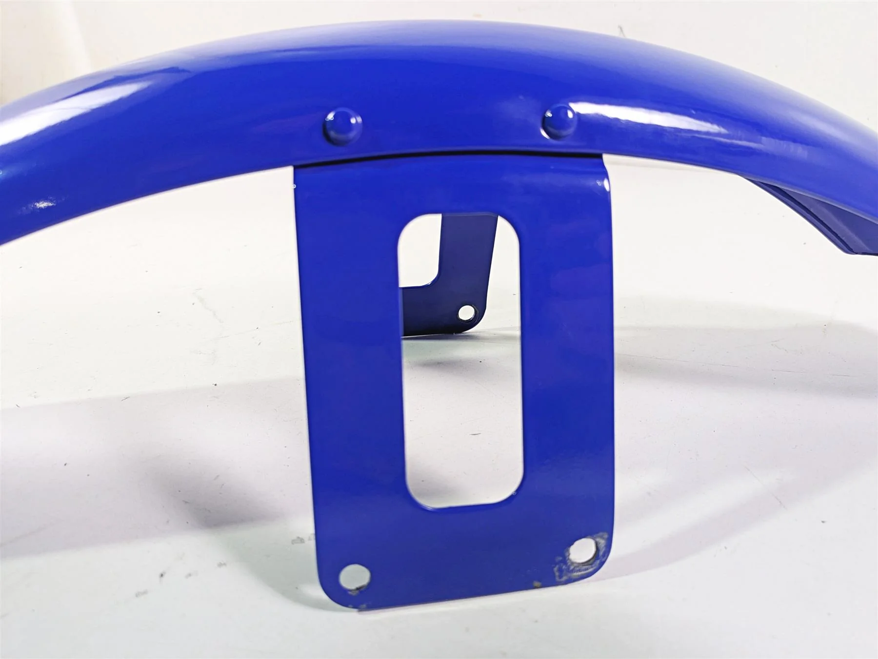 2008 Ultima Motorcycles Fat Bastard Front Fender Blue - for 21" Wheels - Image 12