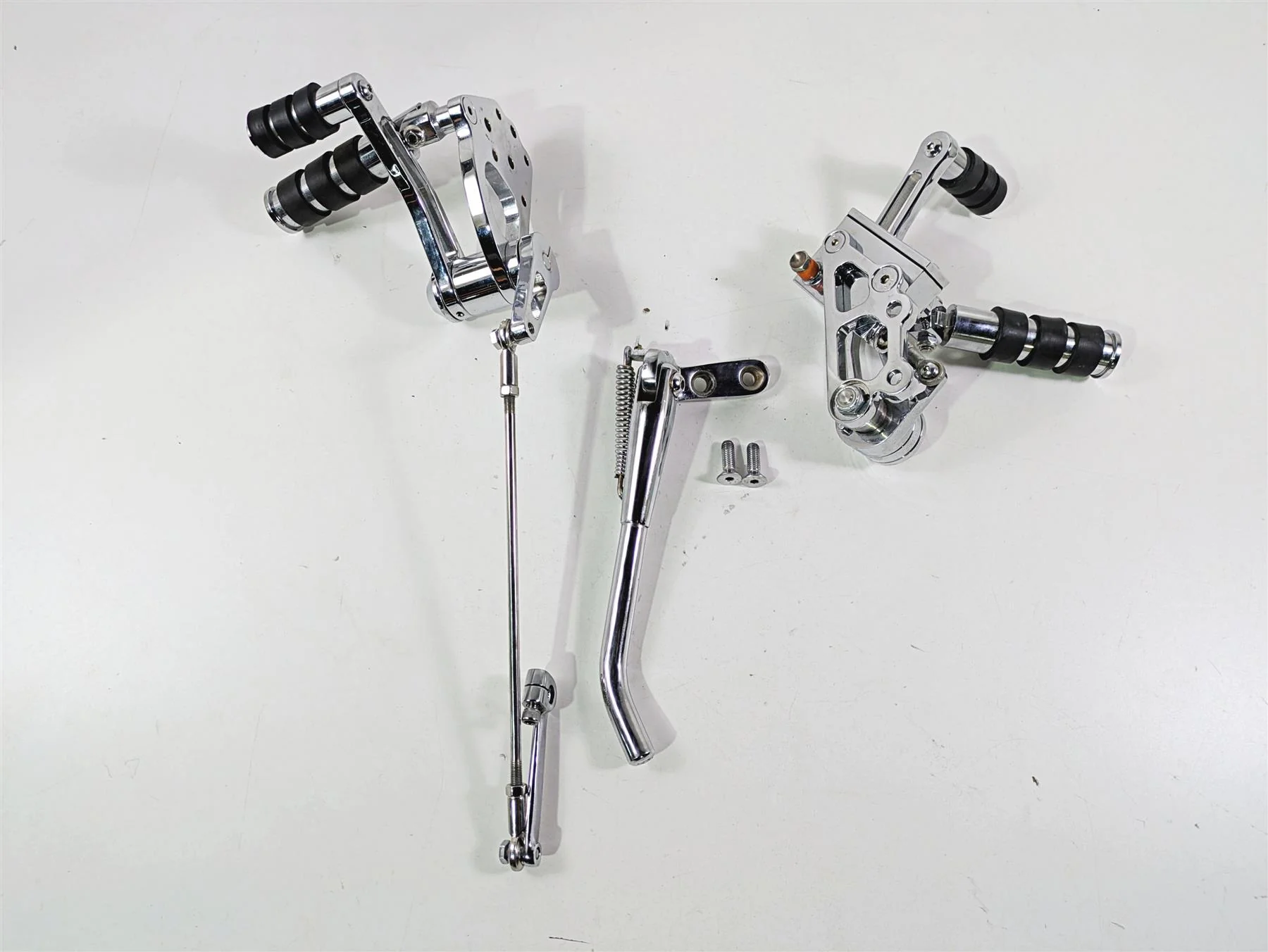 2008 Ultima Motorcycles Fat Bastard Left Right Forward Foot Control Peg Set