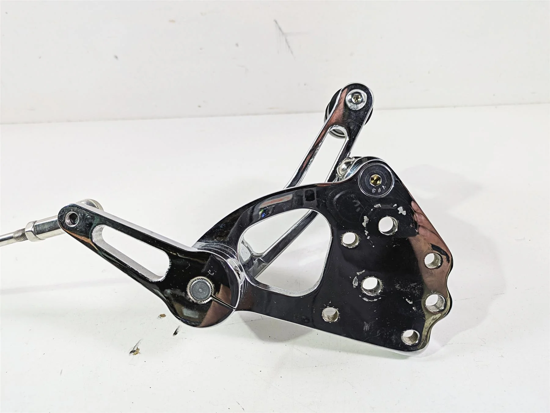 2008 Ultima Motorcycles Fat Bastard Left Right Forward Foot Control Peg Set - Image 5