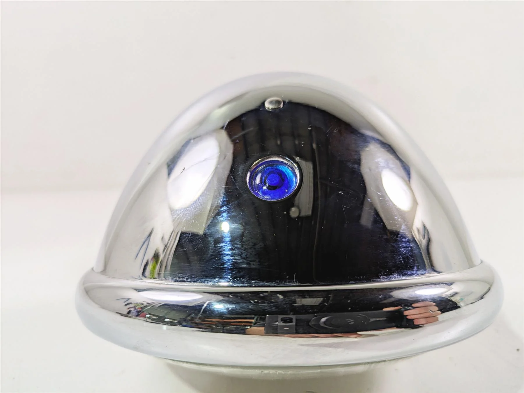 2008 Ultima Motorcycles Fat Bastard Round Chrome Headlight & Mount - Image 12