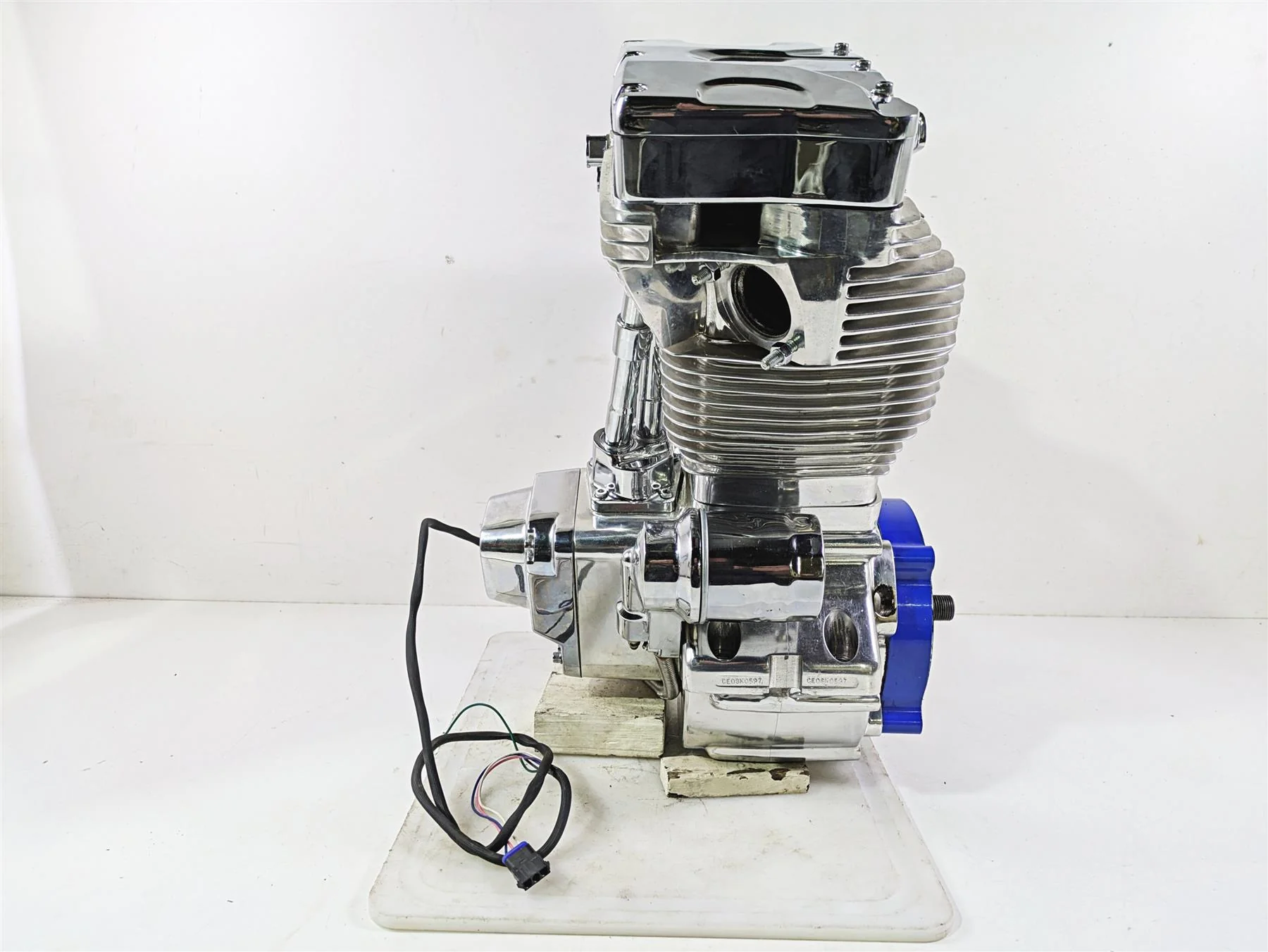 2008 Ultima Motorcycles Fat Bastard Running Engine Motor -Video CE08K0597 - Image 3
