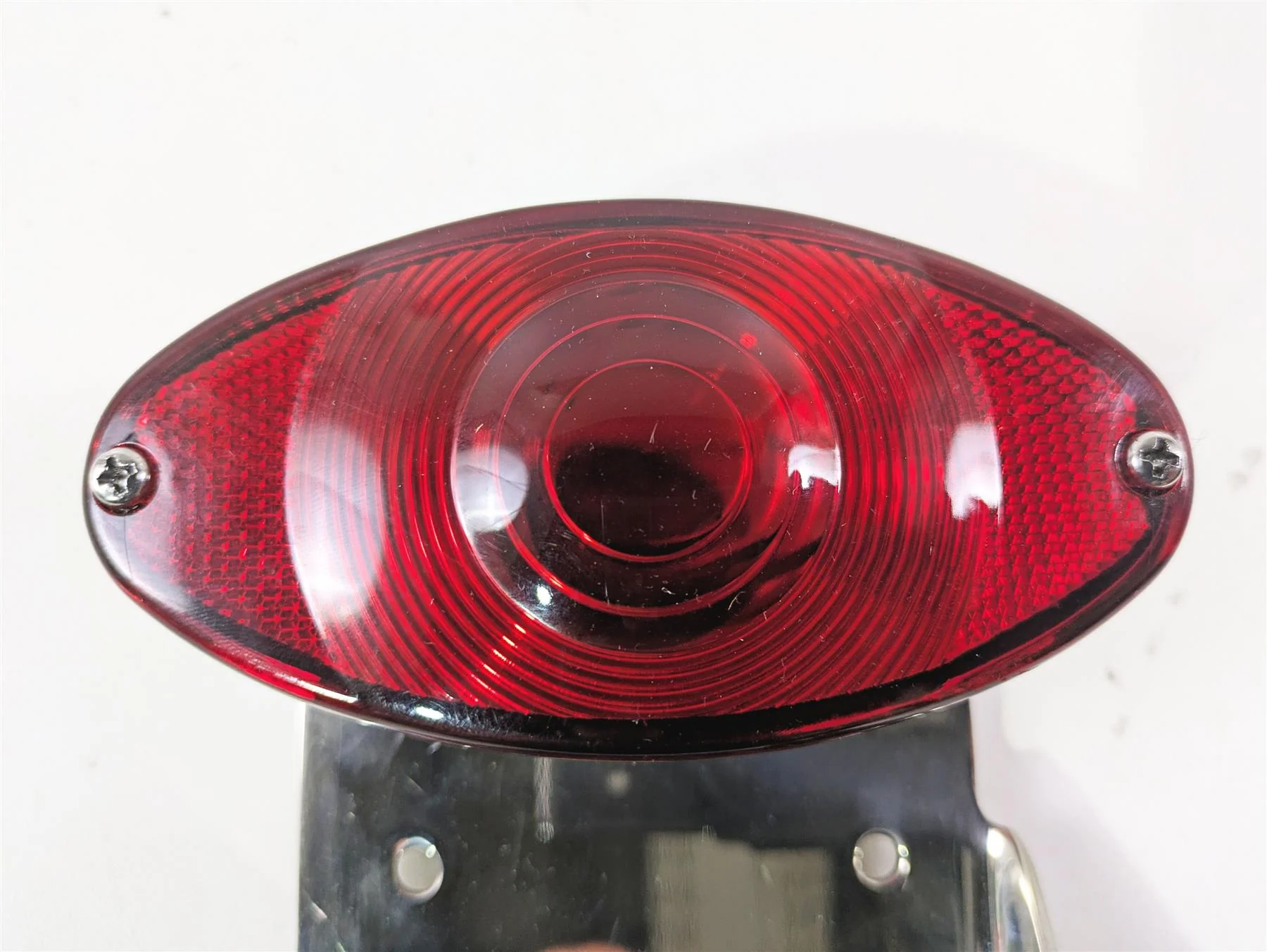 2008 Ultima Motorcycles Fat Bastard Side Chrome Plate Holder & Taillight Set - Image 10