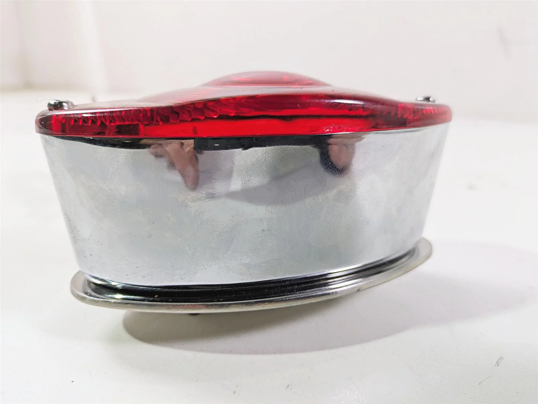 2008 Ultima Motorcycles Fat Bastard Side Chrome Plate Holder & Taillight Set - Image 12
