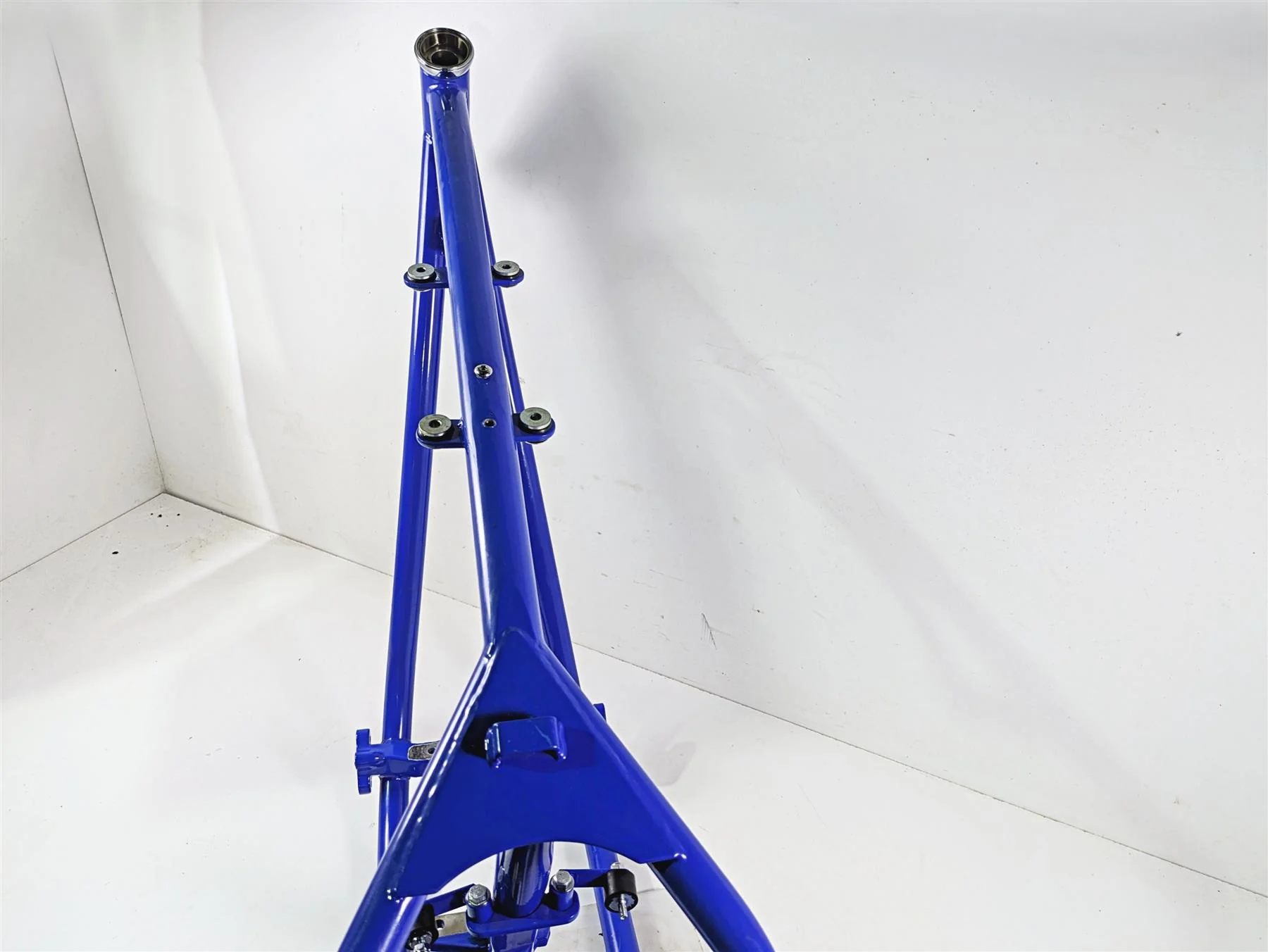 2008 Ultima Motorcycles Fat Bastard Straight Blue Main Frame Swingarm Set With Manufacturers Statement Of Origin - Image 10