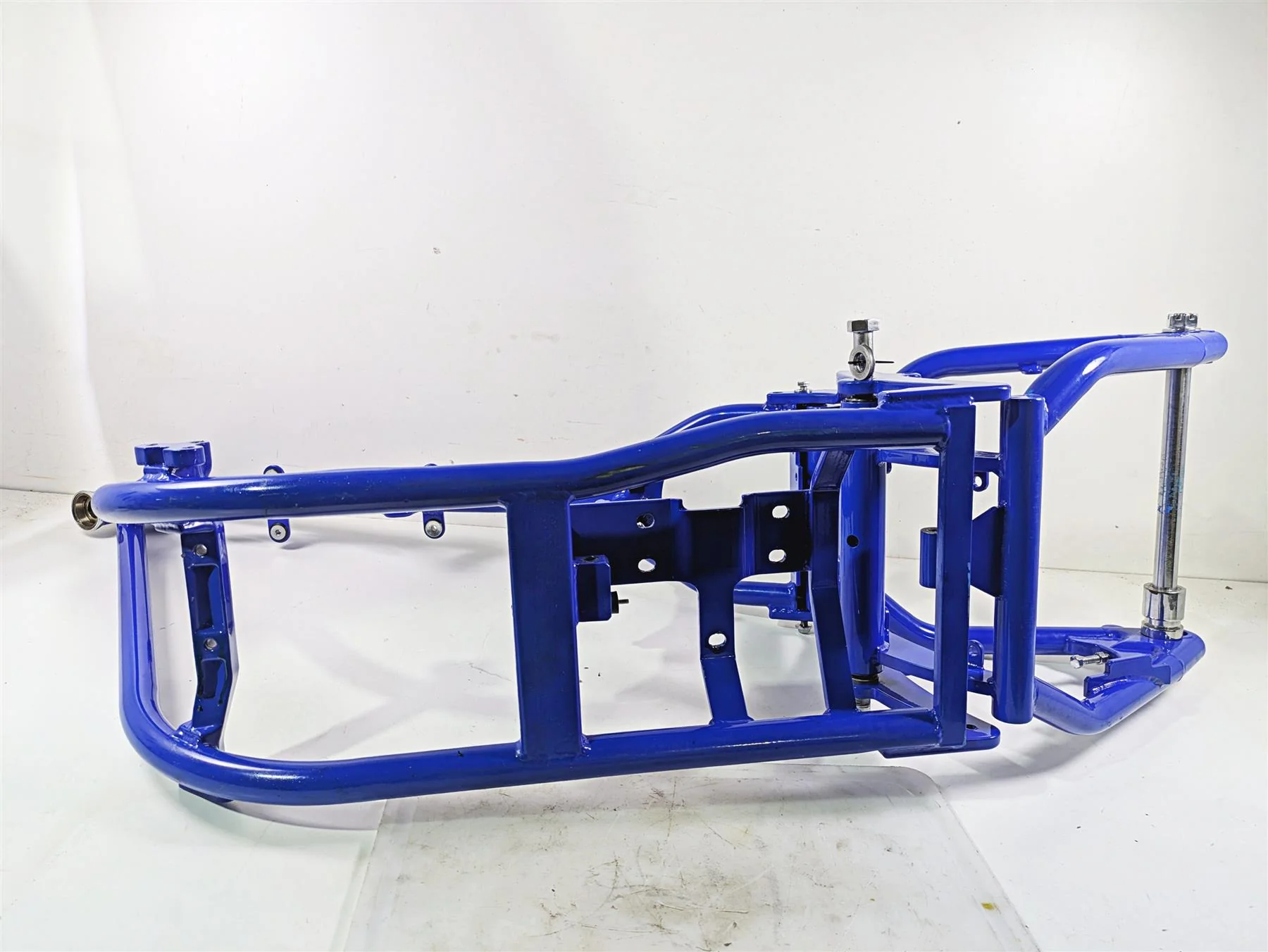 2008 Ultima Motorcycles Fat Bastard Straight Blue Main Frame Swingarm Set With Manufacturers Statement Of Origin - Image 12