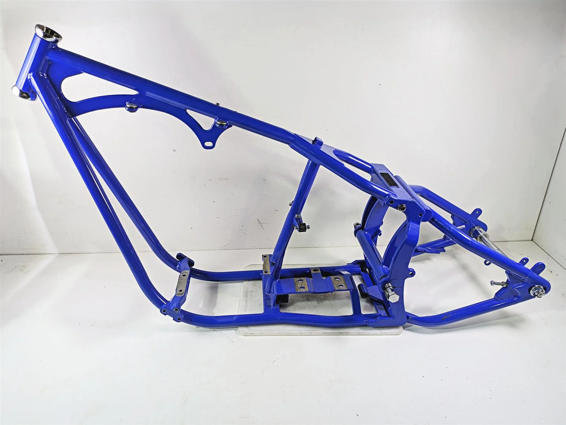 2008 Ultima Motorcycles Fat Bastard Straight Blue Main Frame Swingarm Set With Manufacturers Statement Of Origin - Image 3