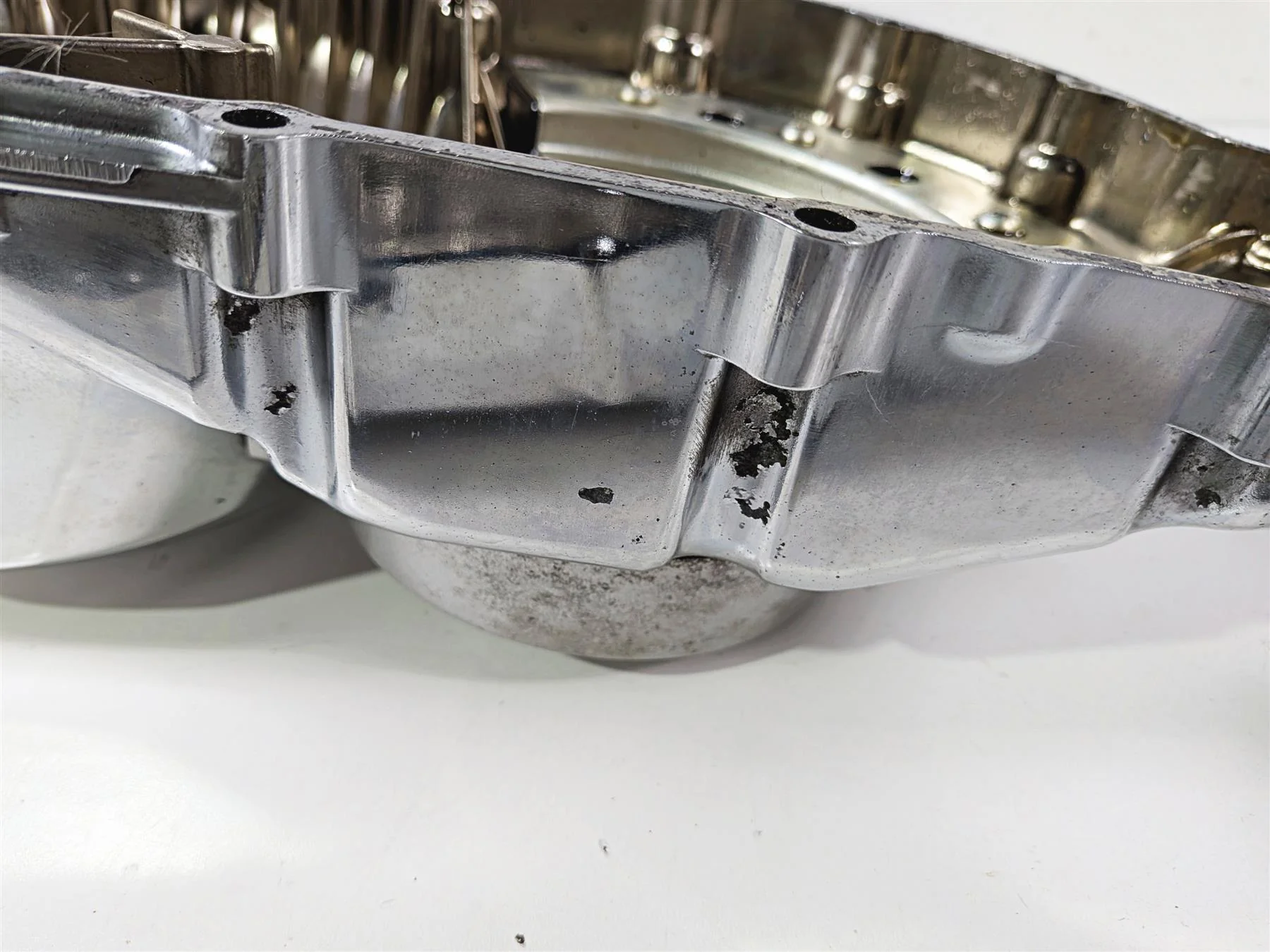 2008 Yamaha XV1900 Roadliner S Chrome Engine Motor Cover Set 1D7-15411-00 - Image 11