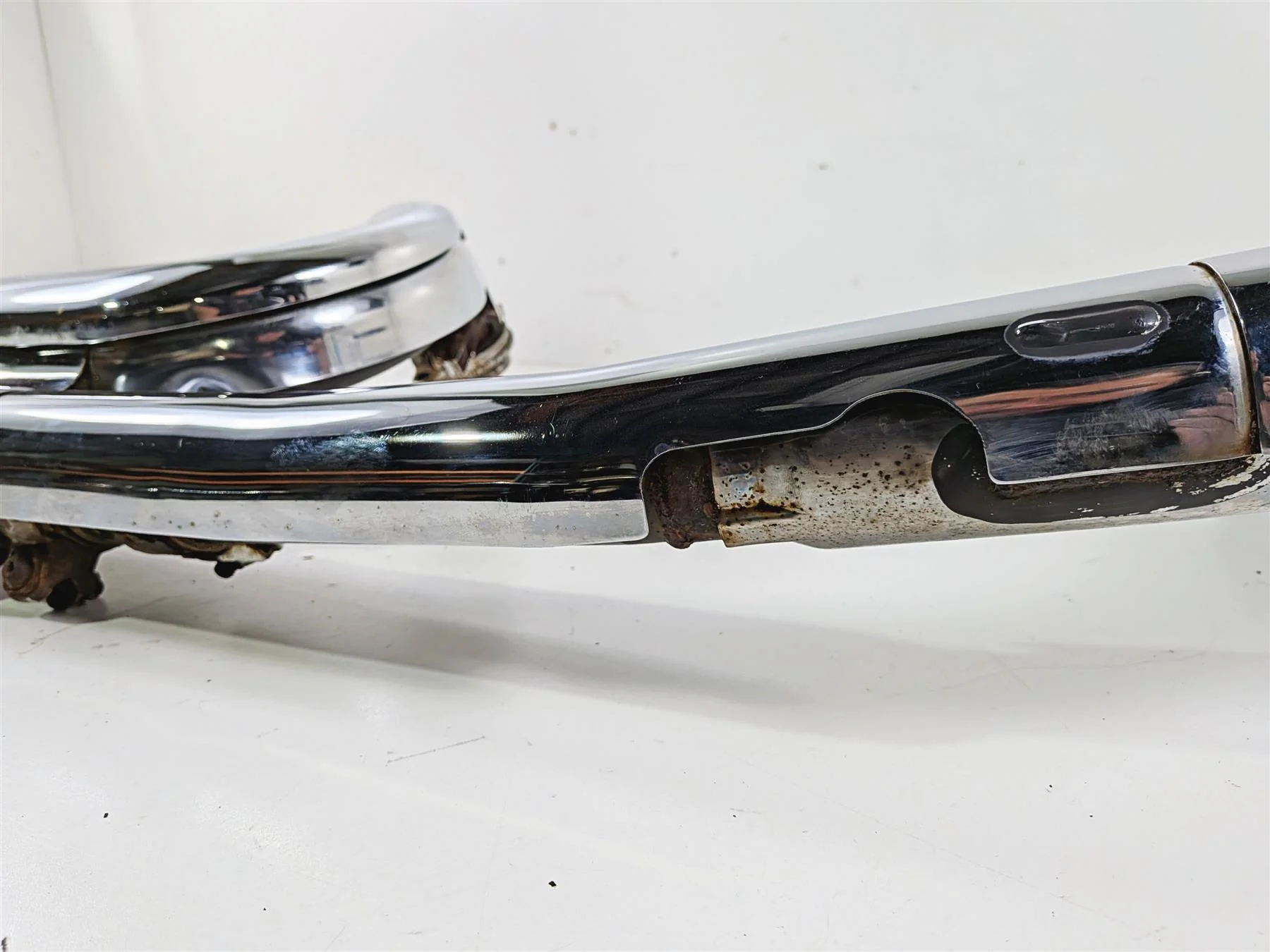 2008 Yamaha XV1900 Roadliner S Exhaust Header Manifold & Servo 1D7-14602-00-00 - Image 11