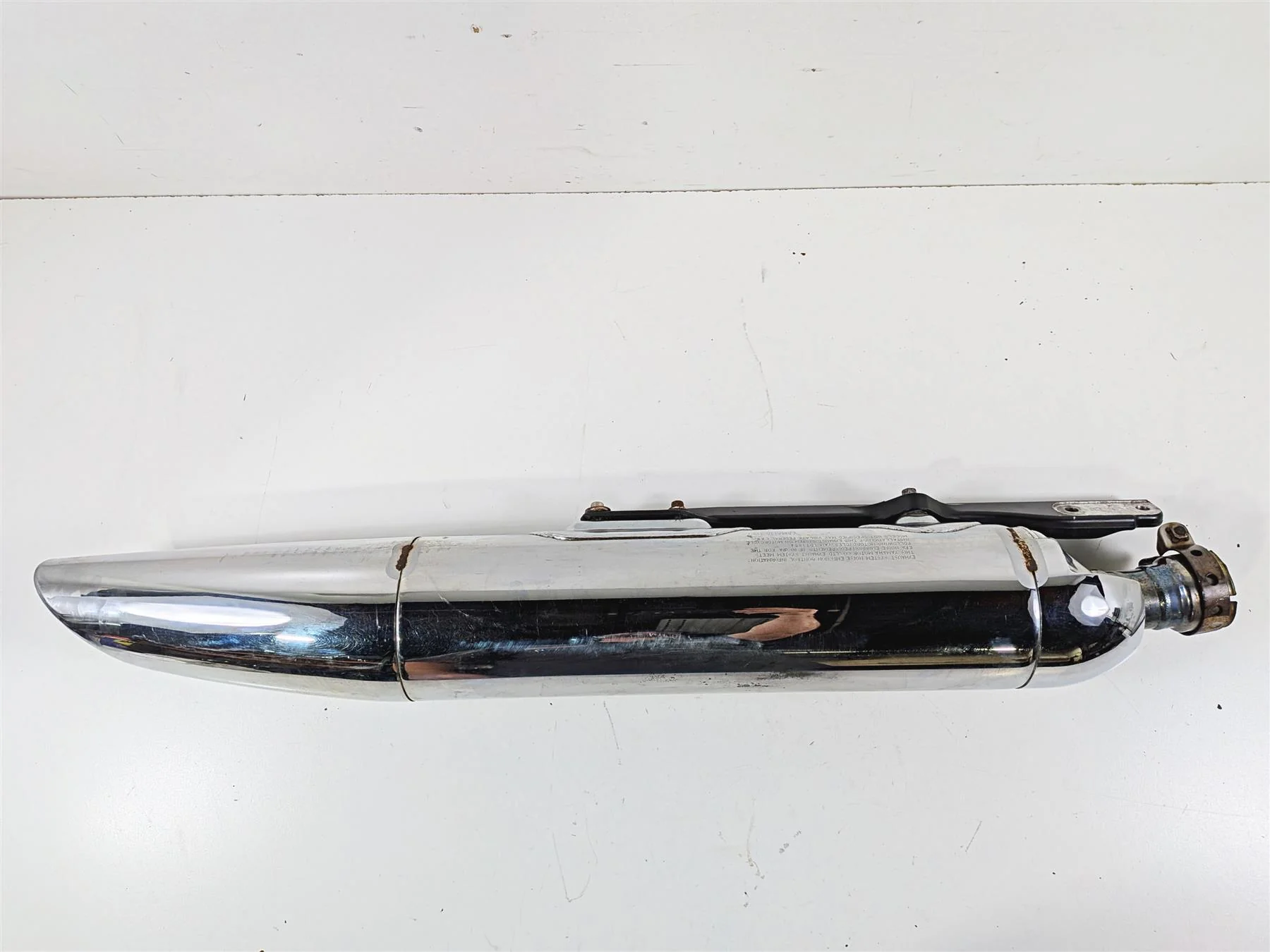 2008 Yamaha XV1900 Roadliner S Exhaust Muffler Silencer Read 1D7-14710-00-00 - Image 6