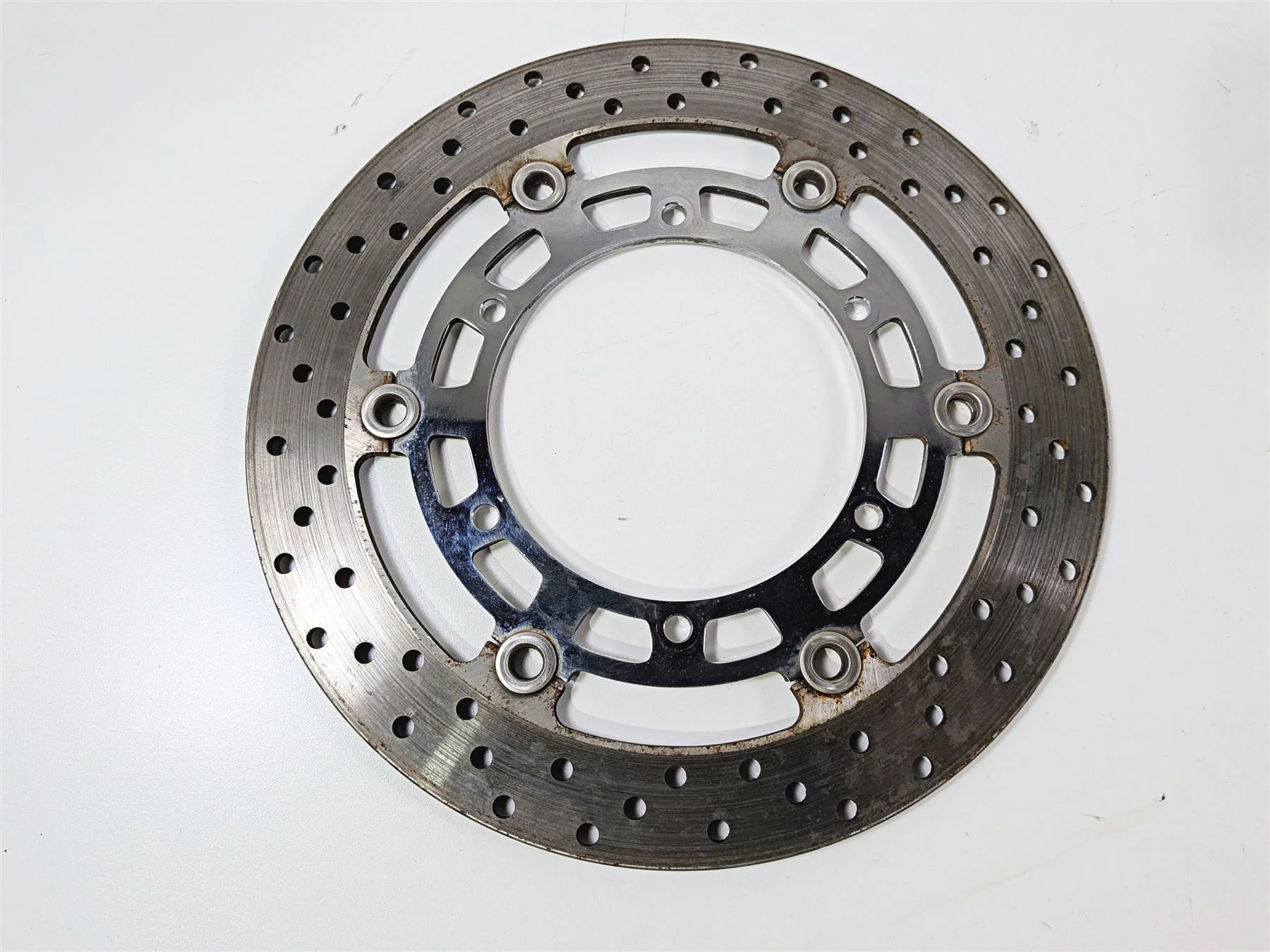 2008 Yamaha XV1900 Roadliner S Front Brake Rotor Disc Set 1D7-2581T-00-00 - Image 6