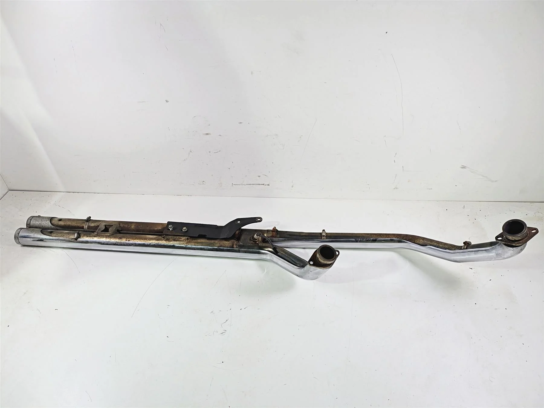 2008 Yamaha XVS1300 V-Star Tourer Cobra Speedster Extra Longs Exhaust System - Image 7