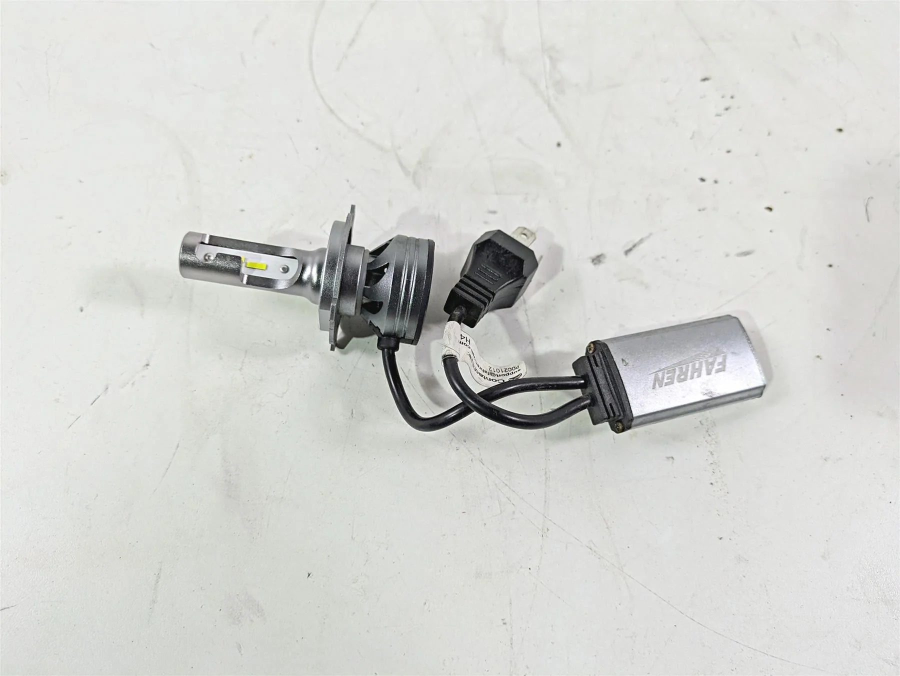 2008 Yamaha XVS1300 V-Star Tourer Fahren H4 Led Headlight Bulb FAH4F6A0807 - Image 3