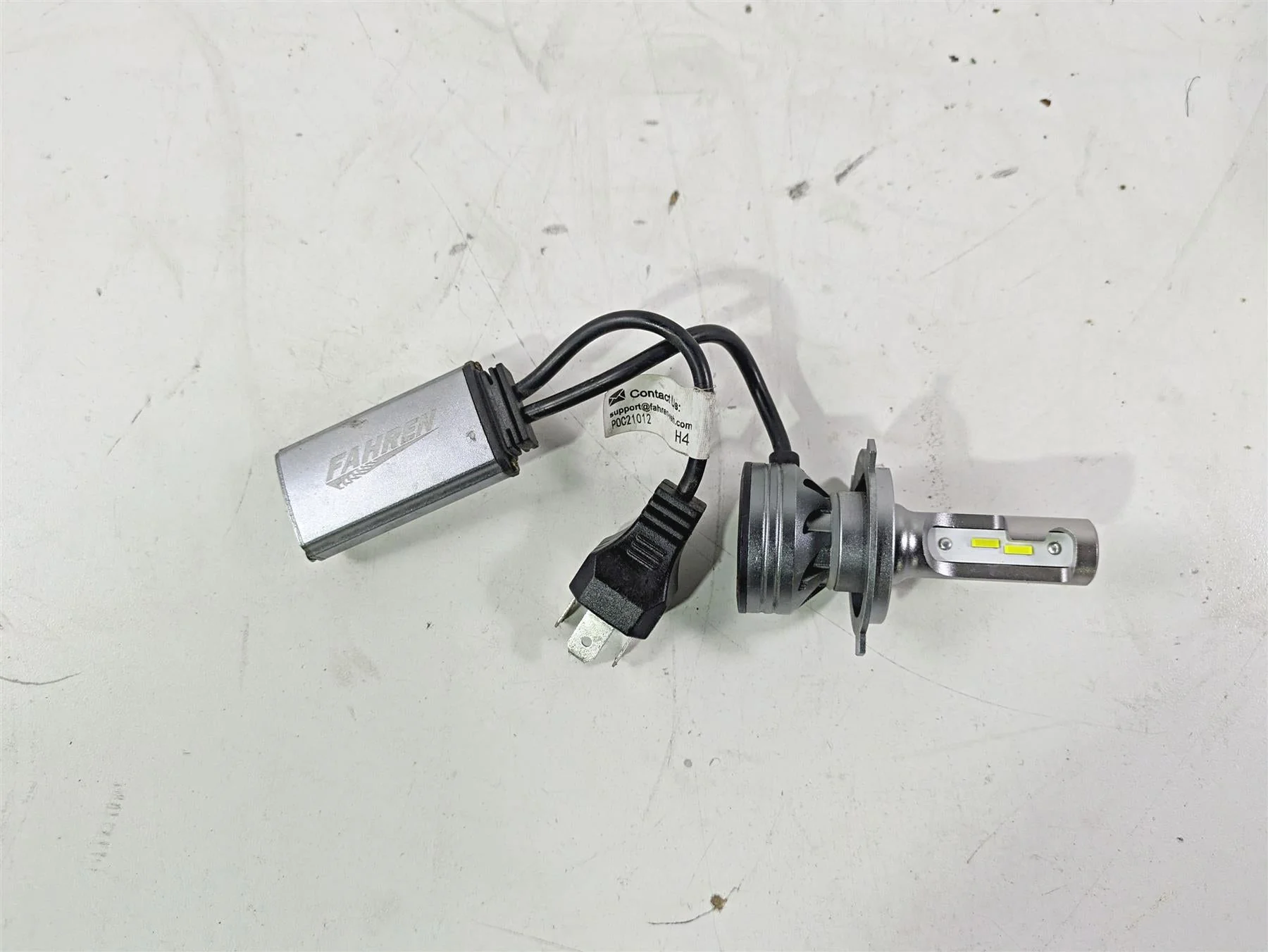 2008 Yamaha XVS1300 V-Star Tourer Fahren H4 Led Headlight Bulb FAH4F6A0807 - Image 5