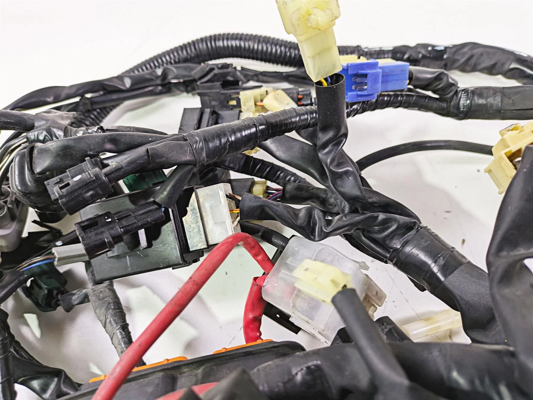 2008 Yamaha XVS1300 V-Star Tourer Main Wiring Harness Loom 3D8-82590-10-00 - Image 6