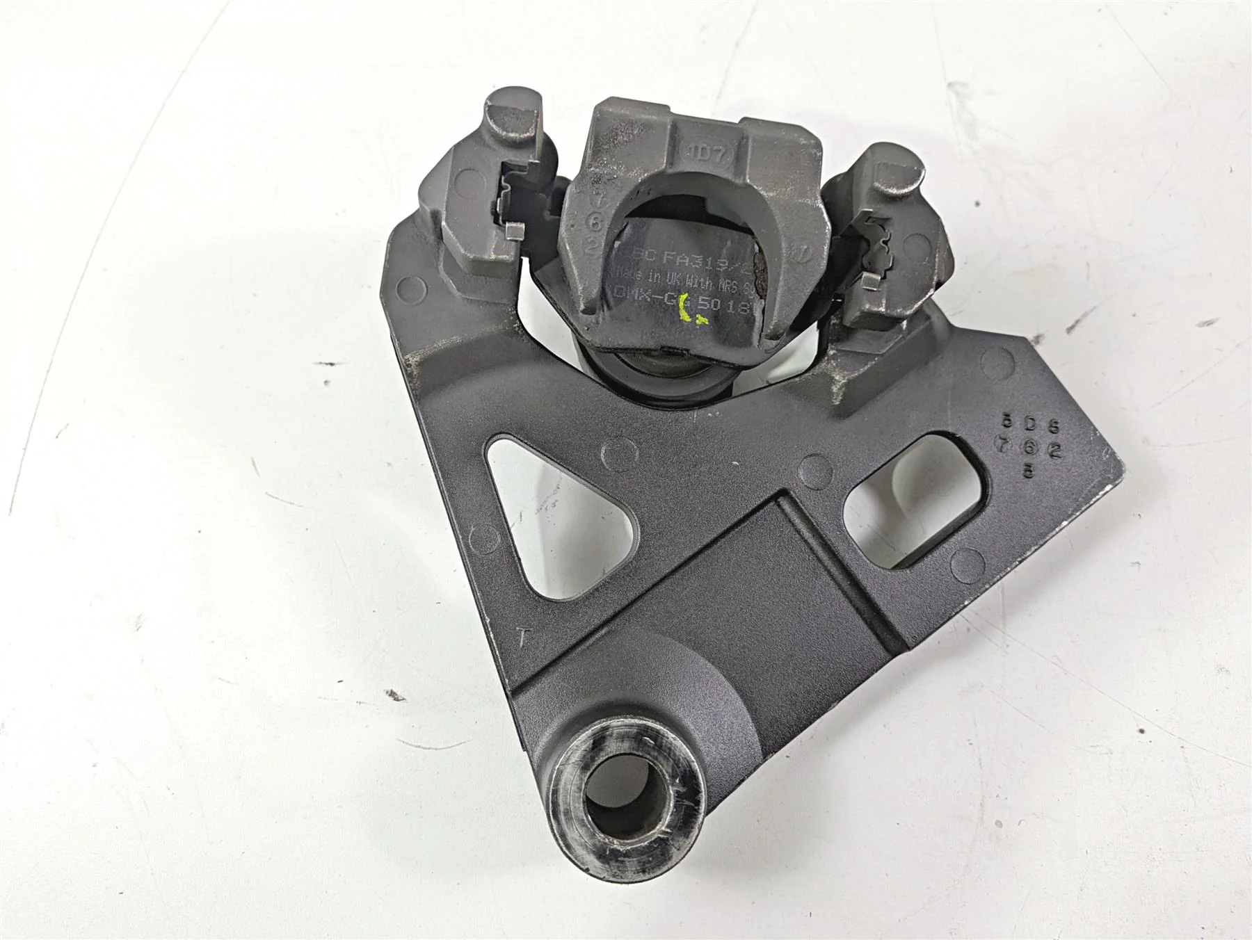 2008 Yamaha XVS1300 V-Star Tourer Rear Brake Caliper & Bracket 3D8-2580W-00-00 - Image 6