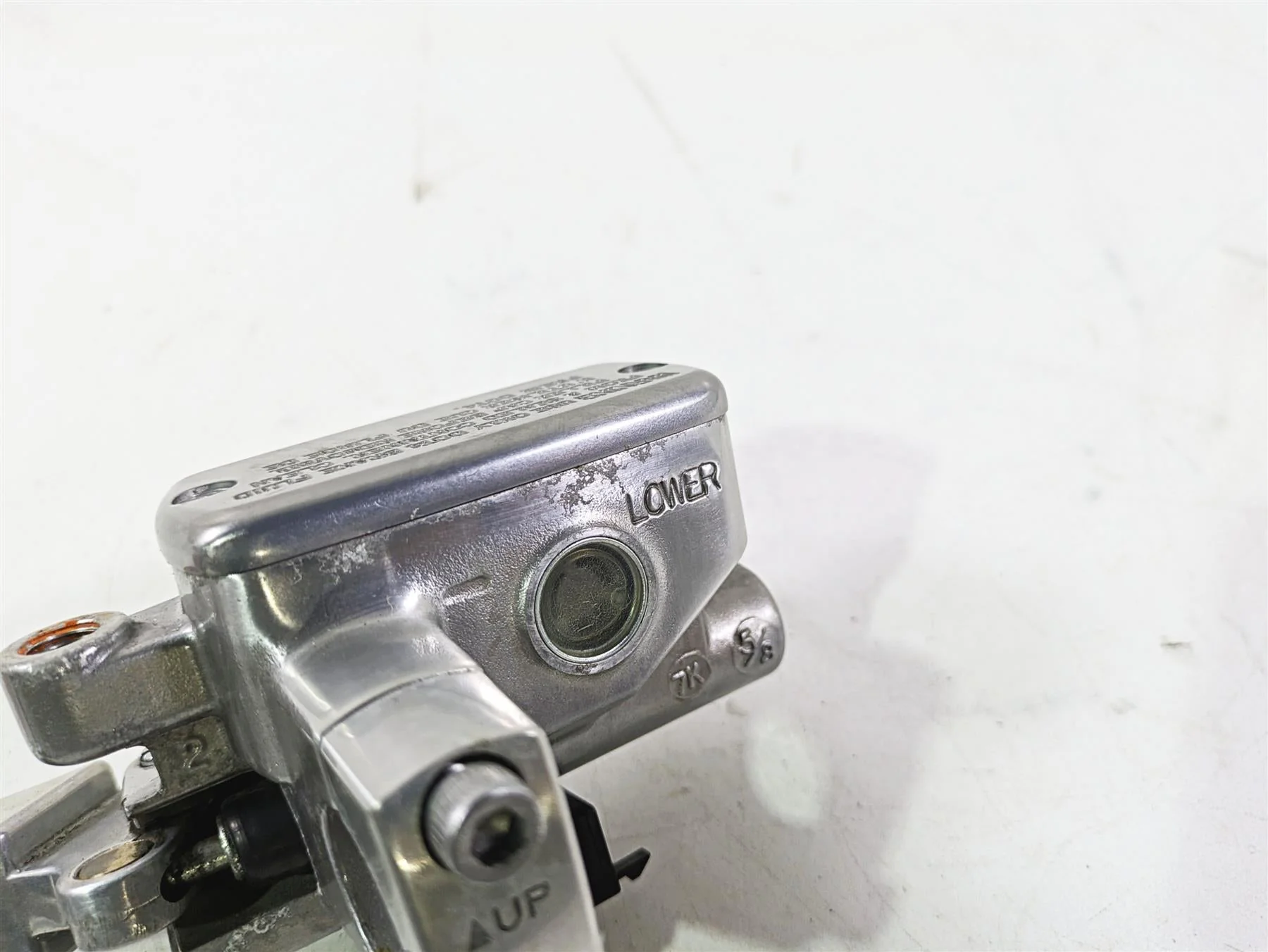 2008 Yamaha XVZ1300 Royal Star Clutch Master Cylinder 5/8 Nissin 4NK-W2645-10-00 - Image 8