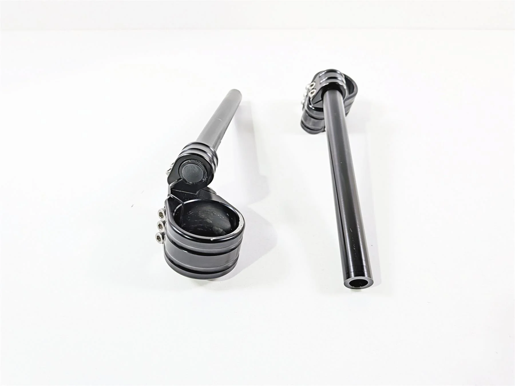 2008 Yamaha YZF R1 RN19 50mm Clip On Rise Handlebars Hande Bar Set - Image 10