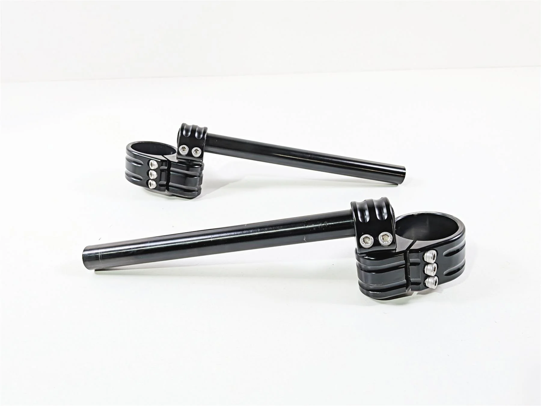 2008 Yamaha YZF R1 RN19 50mm Clip On Rise Handlebars Hande Bar Set - Image 11