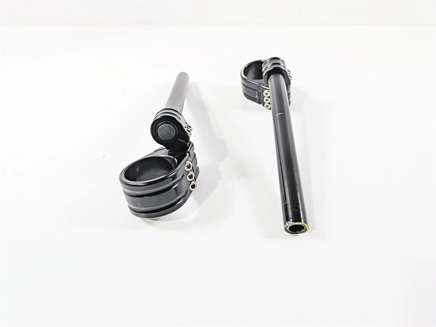 2008 Yamaha YZF R1 RN19 50mm Clip On Rise Handlebars Hande Bar Set - Image 12