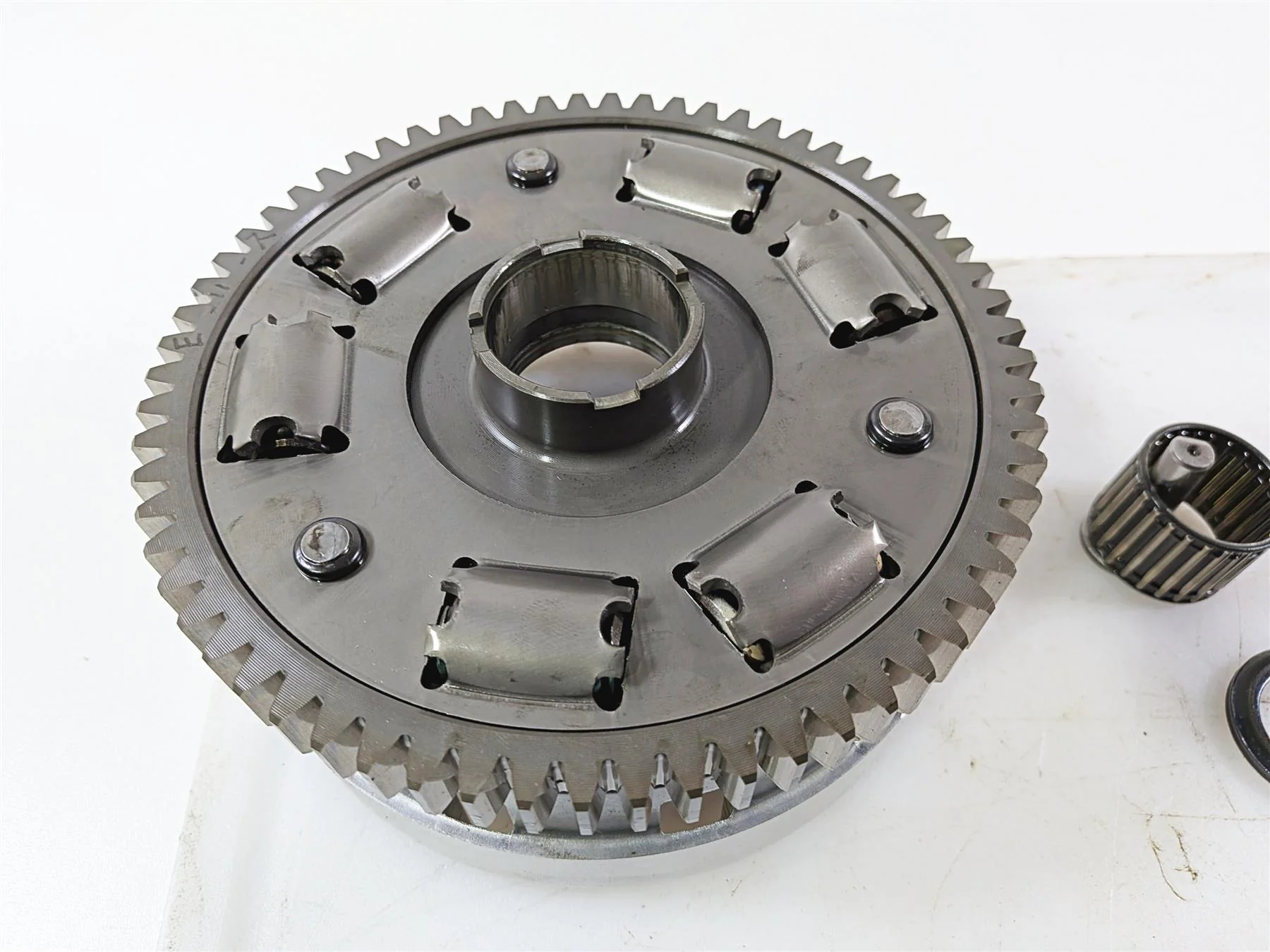 2008 Yamaha YZF R1 RN19 Clutch Basket & Friction Disc Set 4C8-16150-00-00 - Image 11