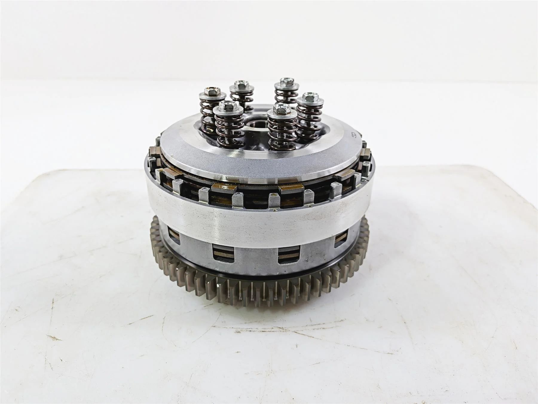 2008 Yamaha YZF R1 RN19 Clutch Basket & Friction Disc Set 4C8-16150-00-00 - Image 5