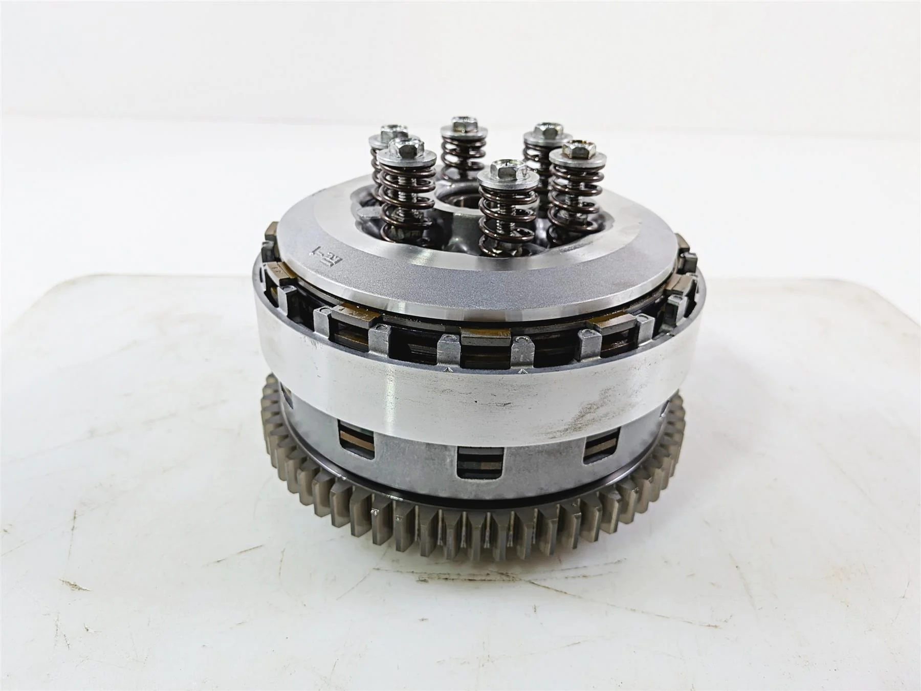 2008 Yamaha YZF R1 RN19 Clutch Basket & Friction Disc Set 4C8-16150-00-00 - Image 7