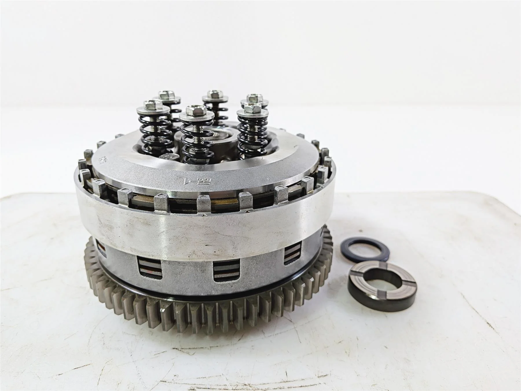2008 Yamaha YZF R1 RN19 Clutch Basket & Friction Disc Set 4C8-16150-00-00 - Image 10